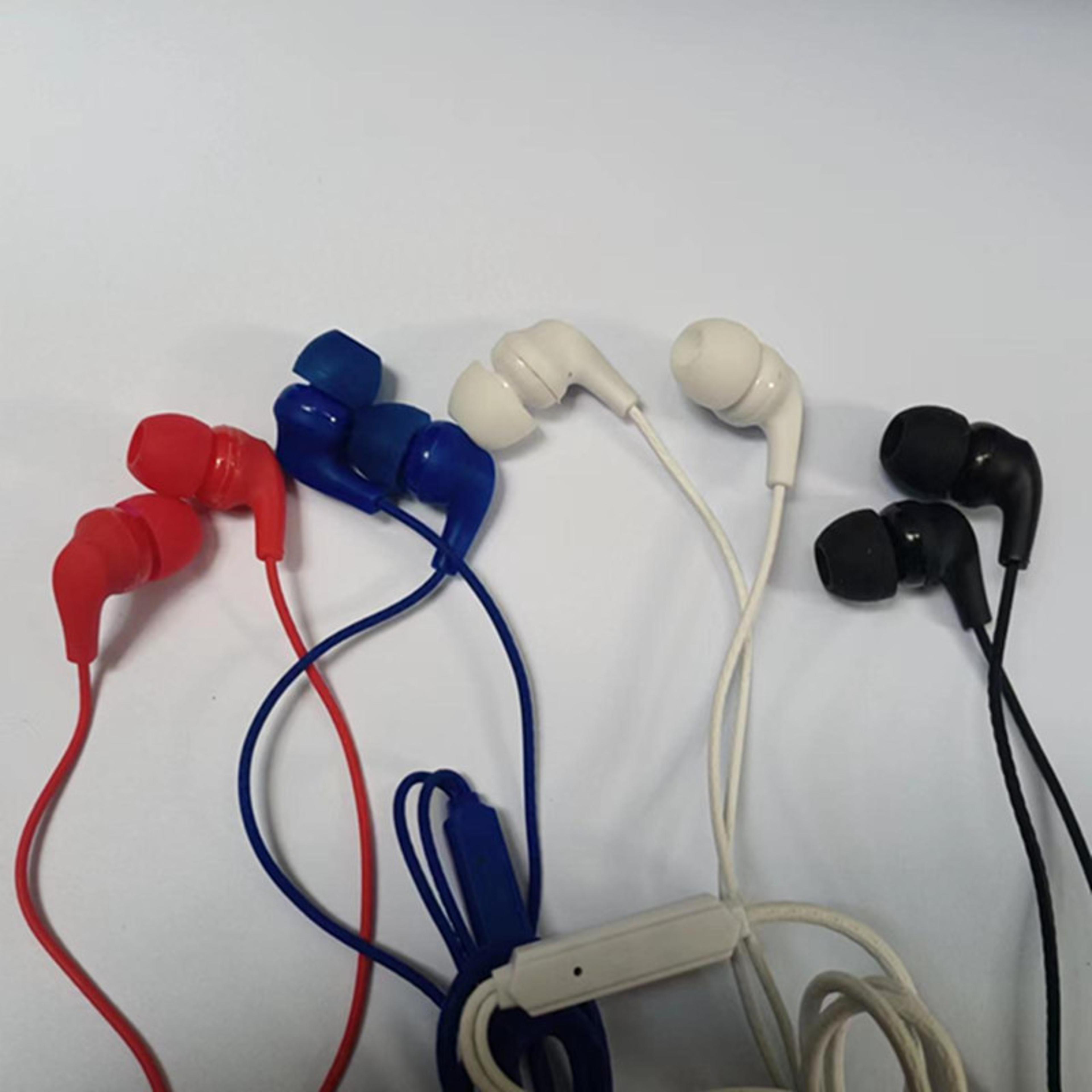 super bass wired earphones with microphone in ear headphones for smartphones