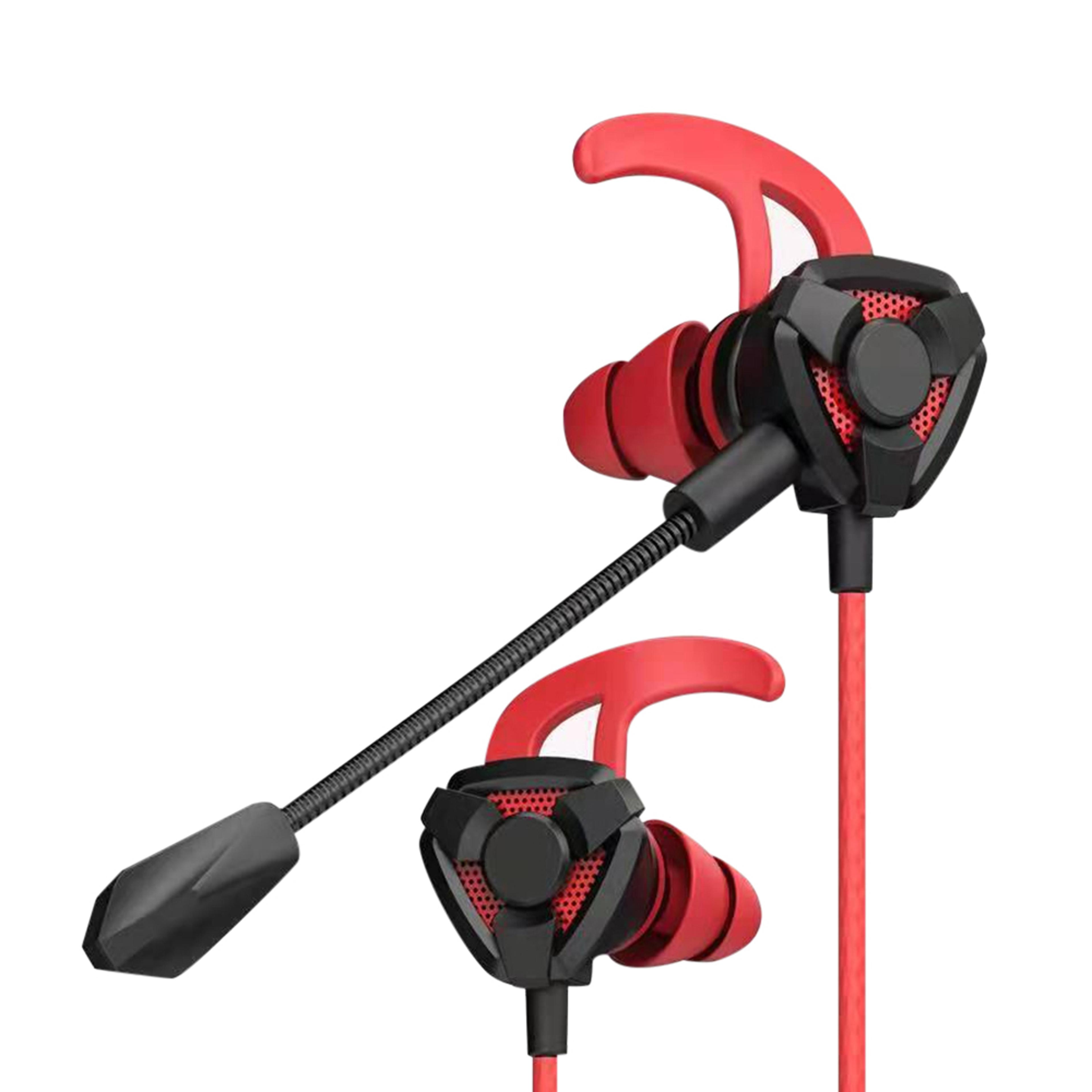 fashion gaming earbuds with microphone wired headset for mobile and pc gaming