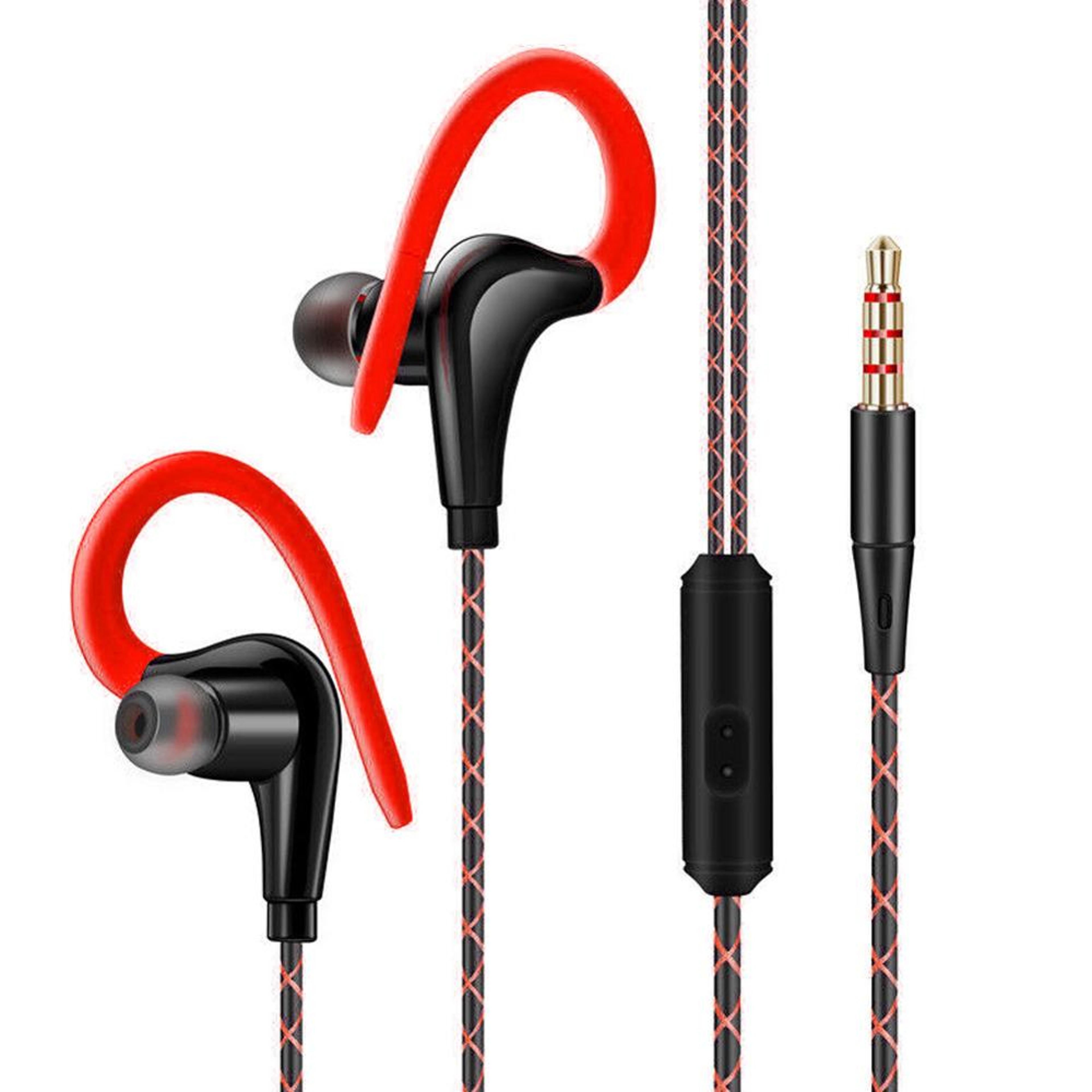 bass earhook sports earphones ipx5 waterproof running headphones with deep sound