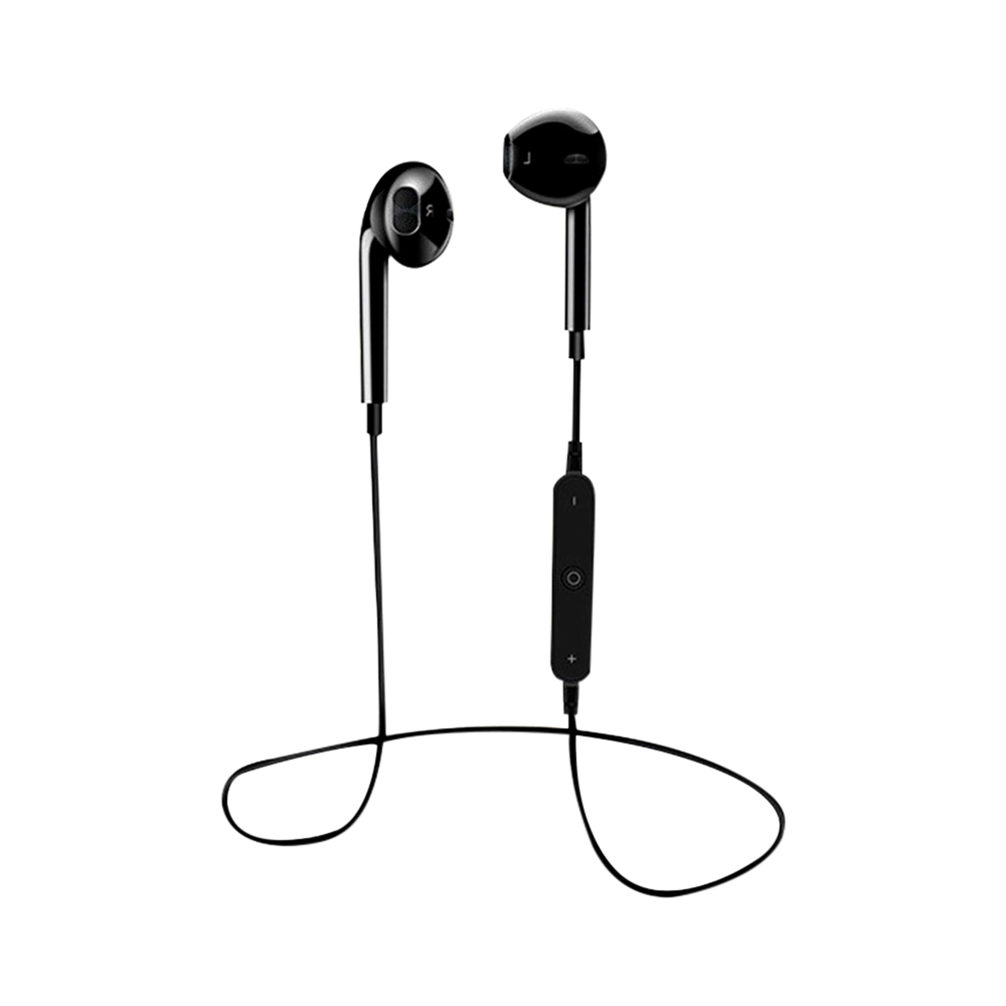 wireless bluetooth headphones with stereo bass sound and built in mic white
