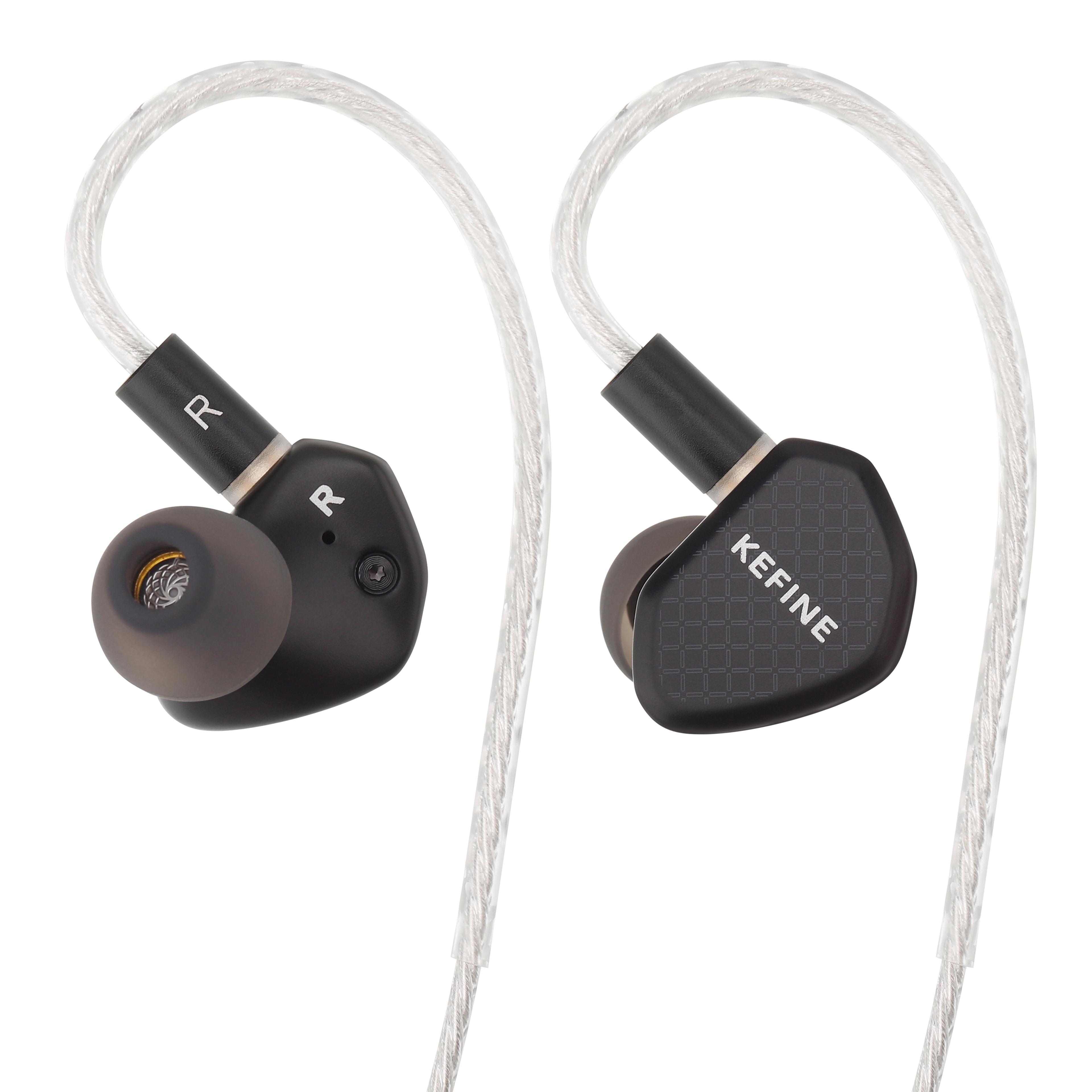 dlc hifi iem earphones with silver plated cable for clear audio performance
