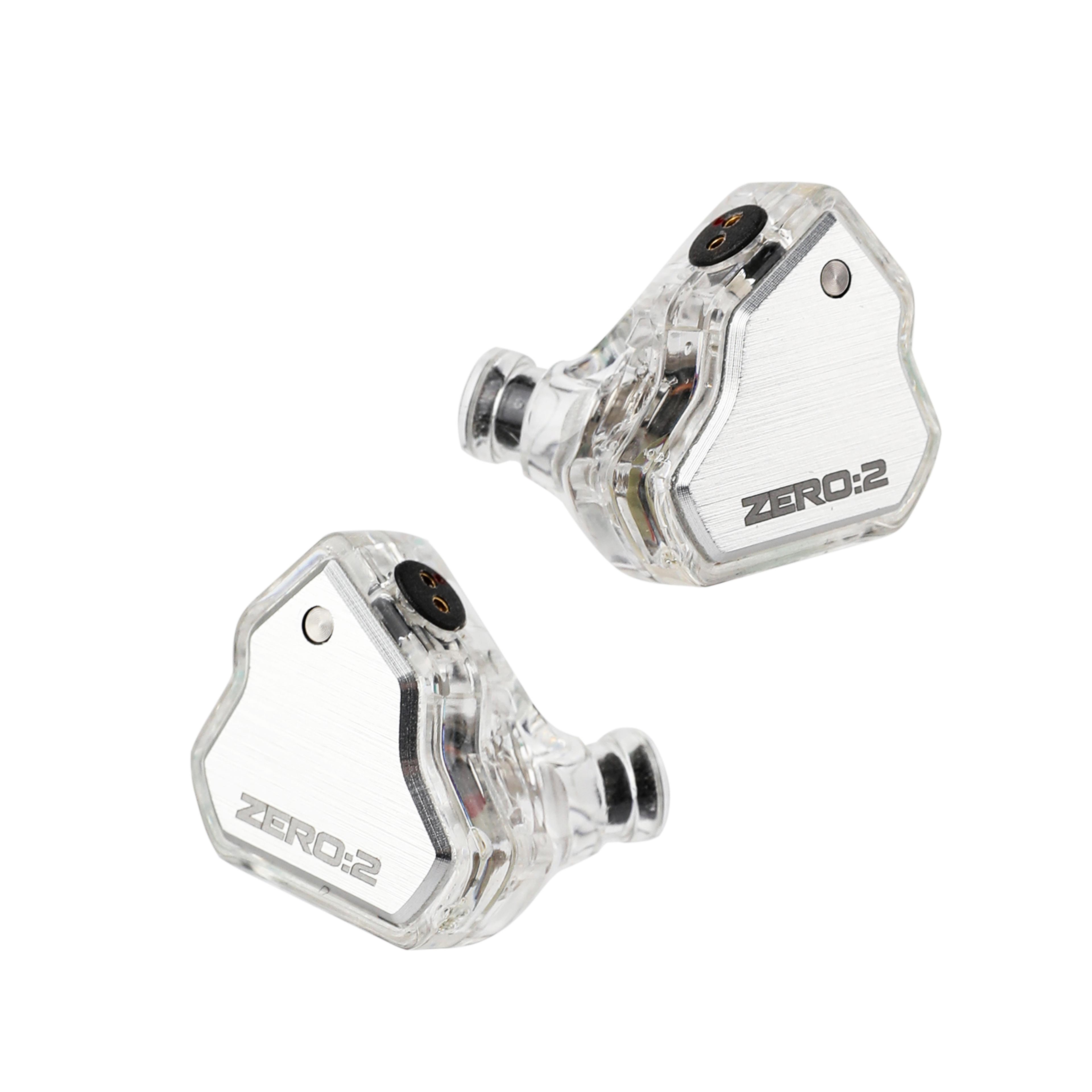 zero ii hifi iem earphones with 10mm dynamic driver and mic cable