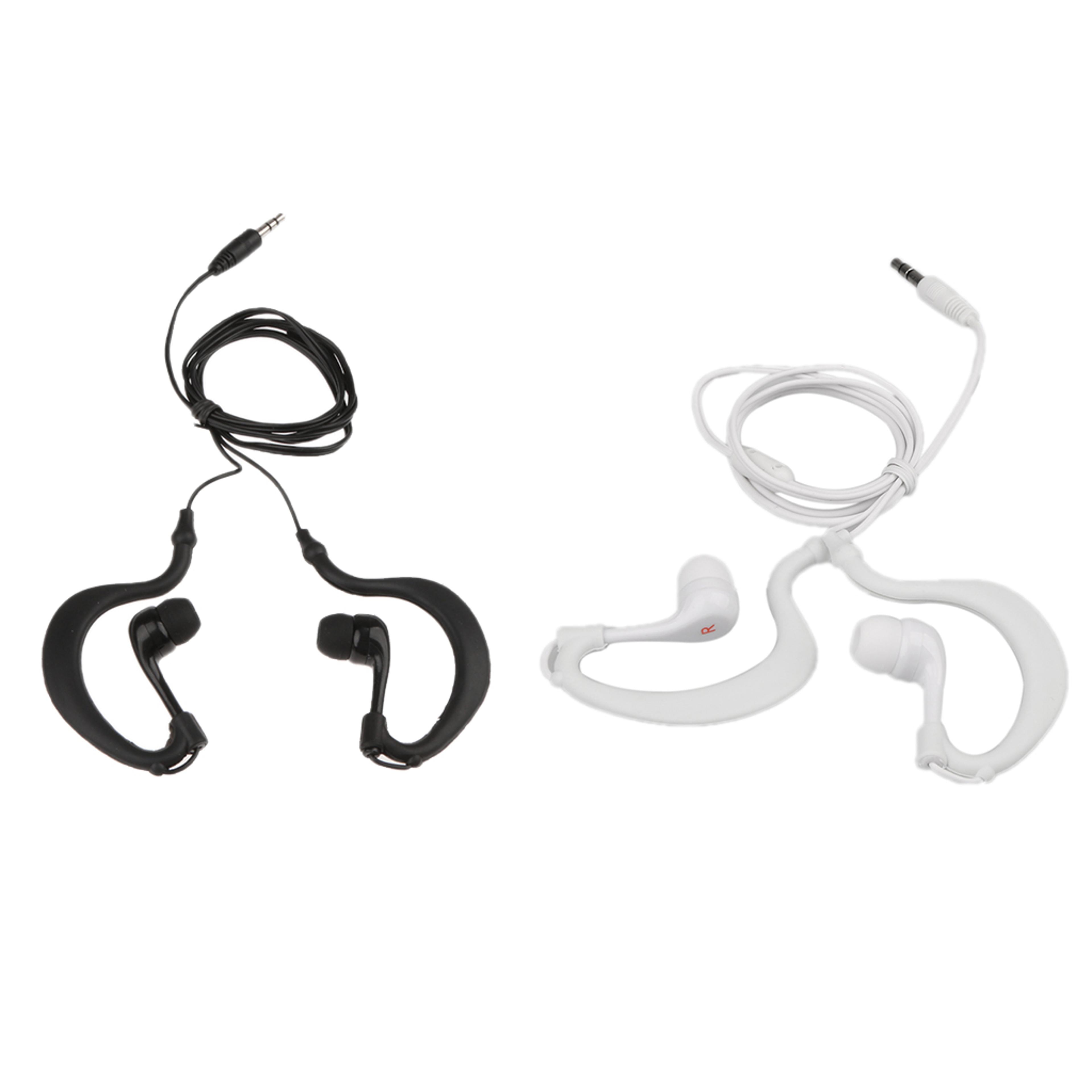 waterproof sport earphones with hook design and stereo sound
