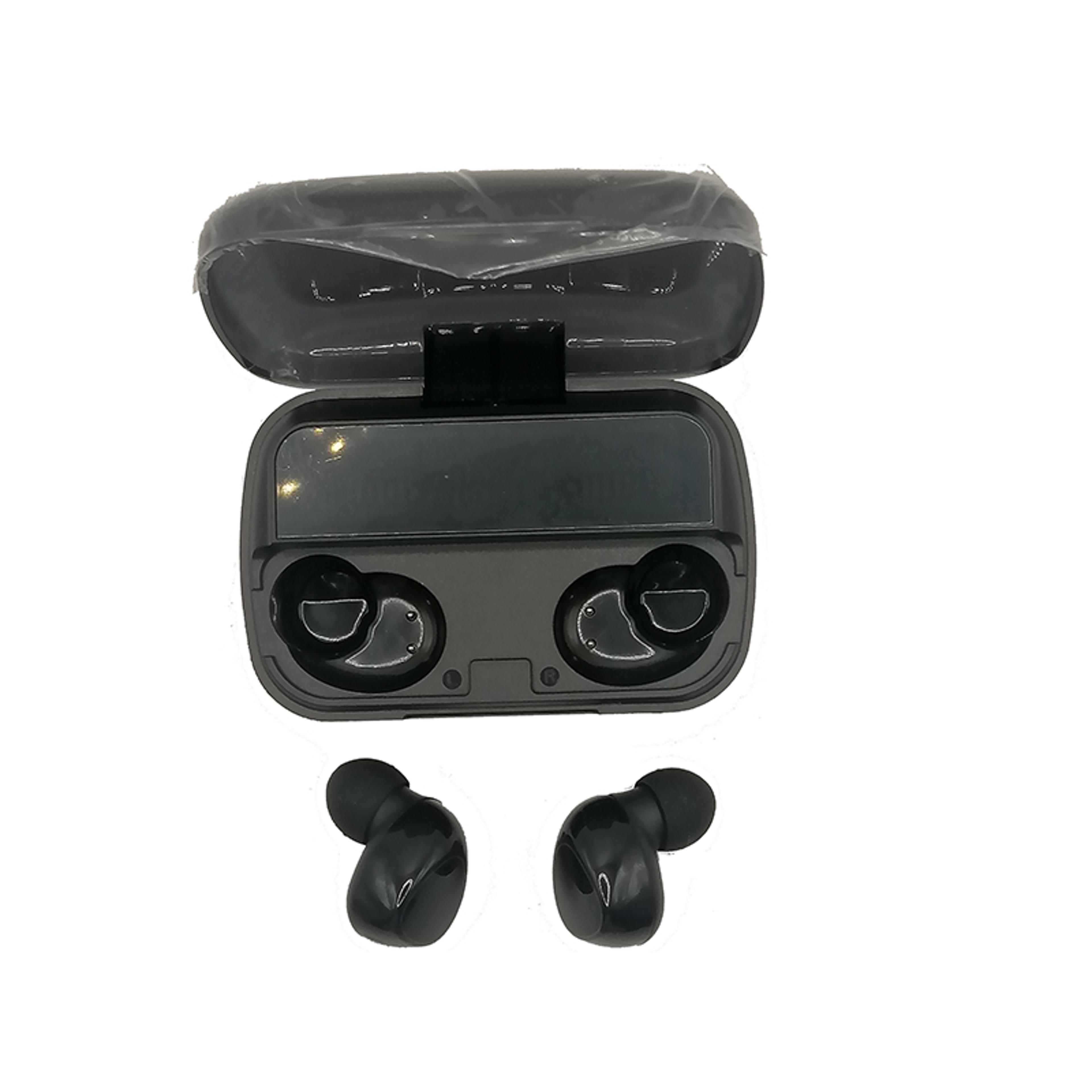 wireless bluetooth earbuds with touch control and led charging case