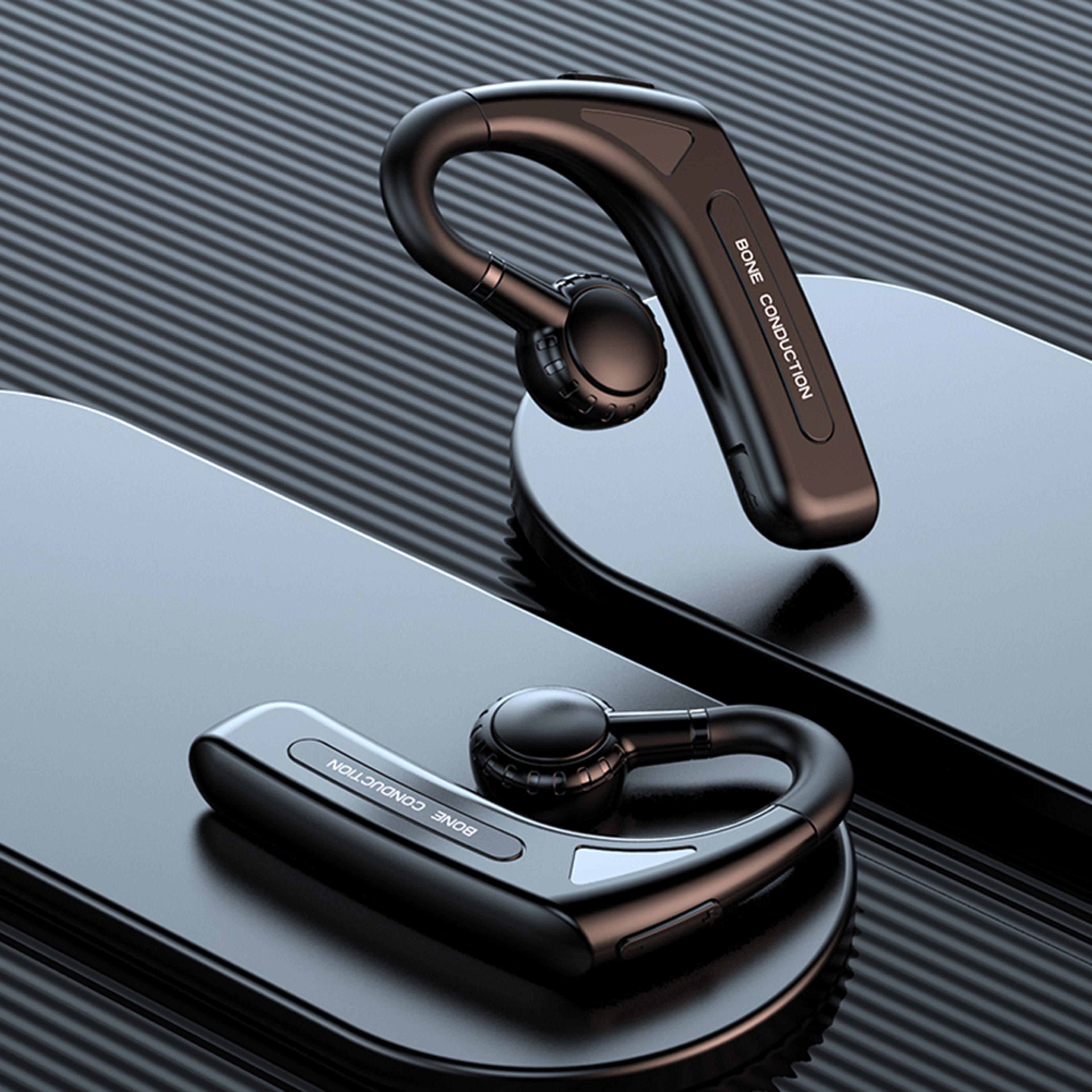 bone conduction bluetooth headphones wireless sports earphones with mic waterproof