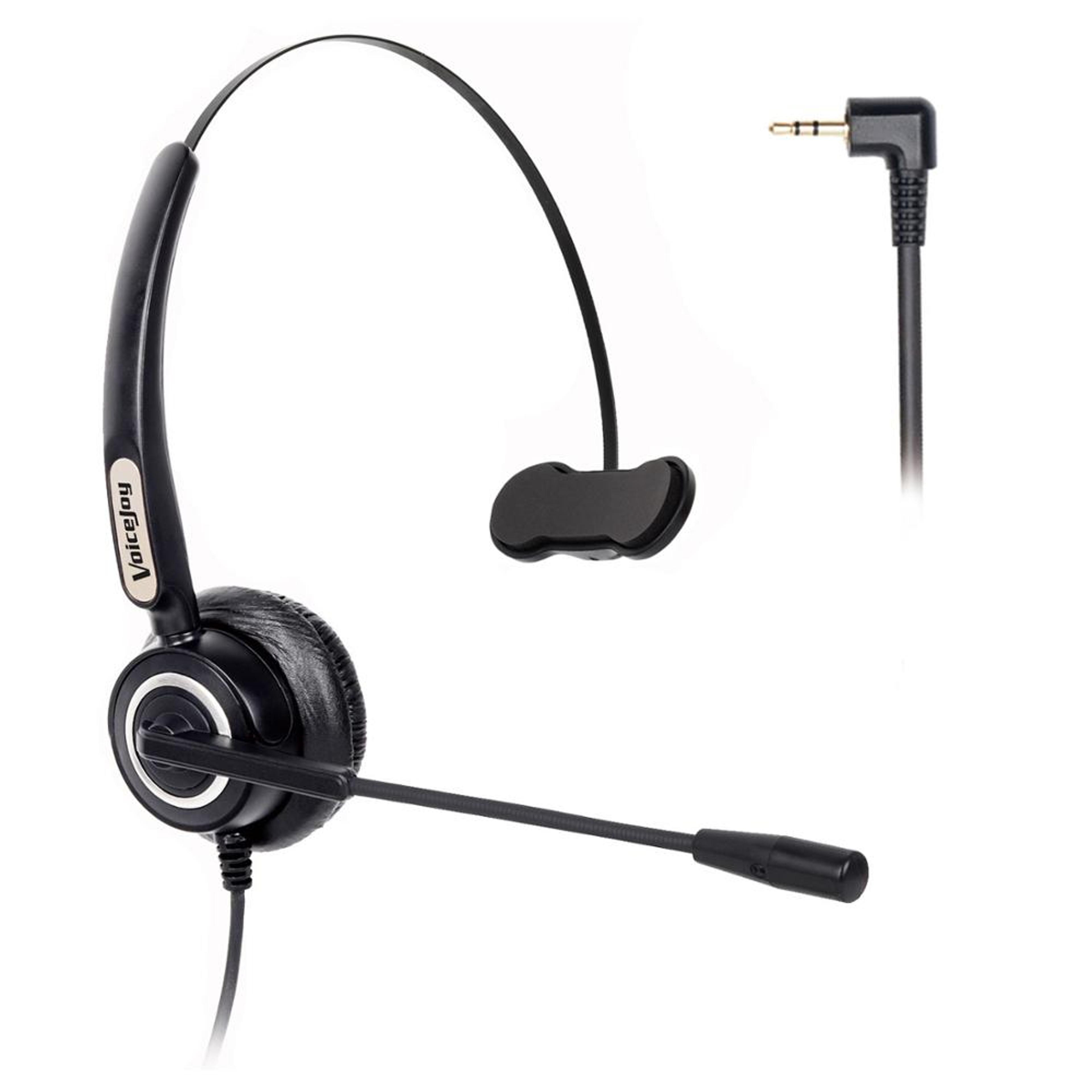 plug noise cancelling office headset for cisco phones clear communication