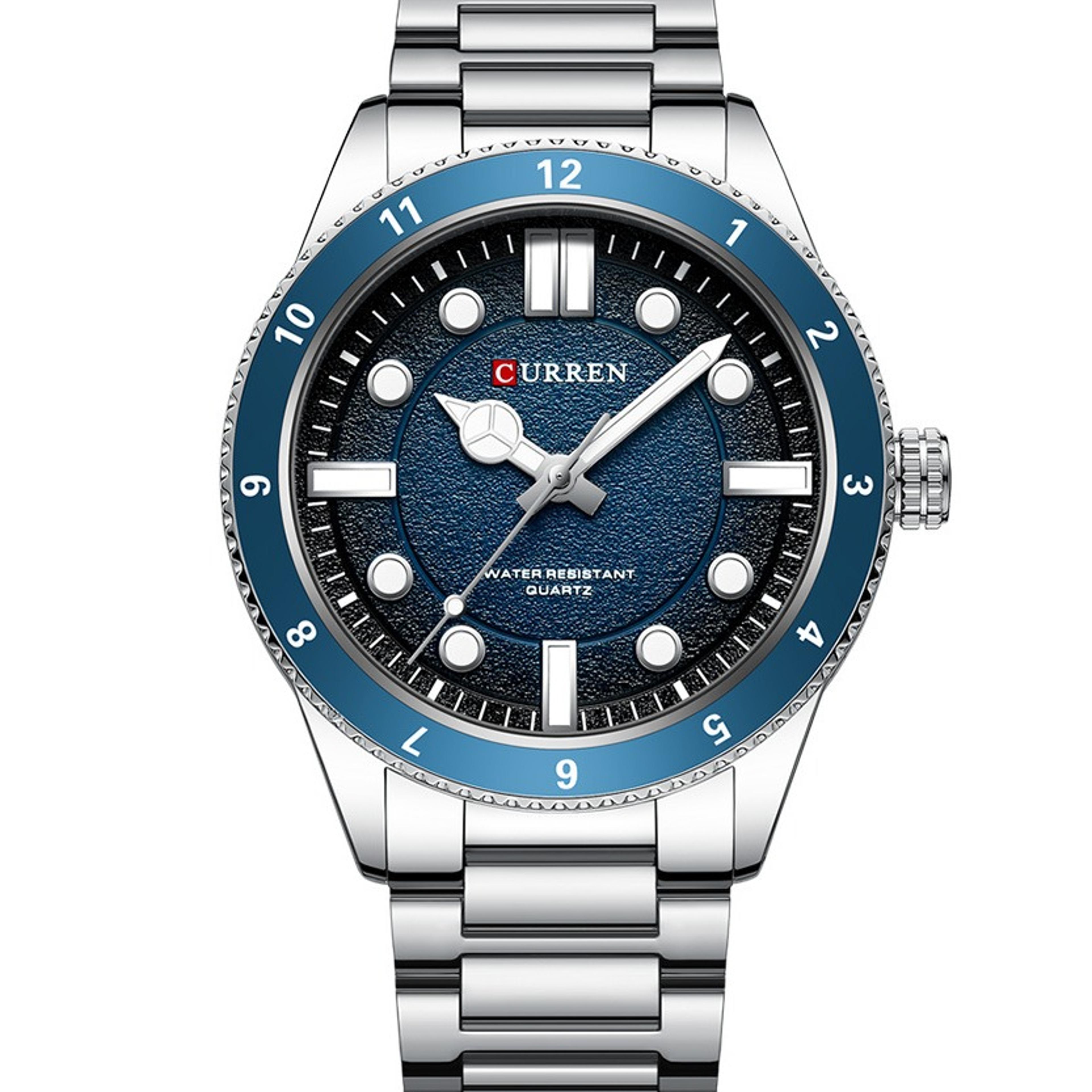 minimalist mens business quartz watch waterproof luminous round dial wristwatch