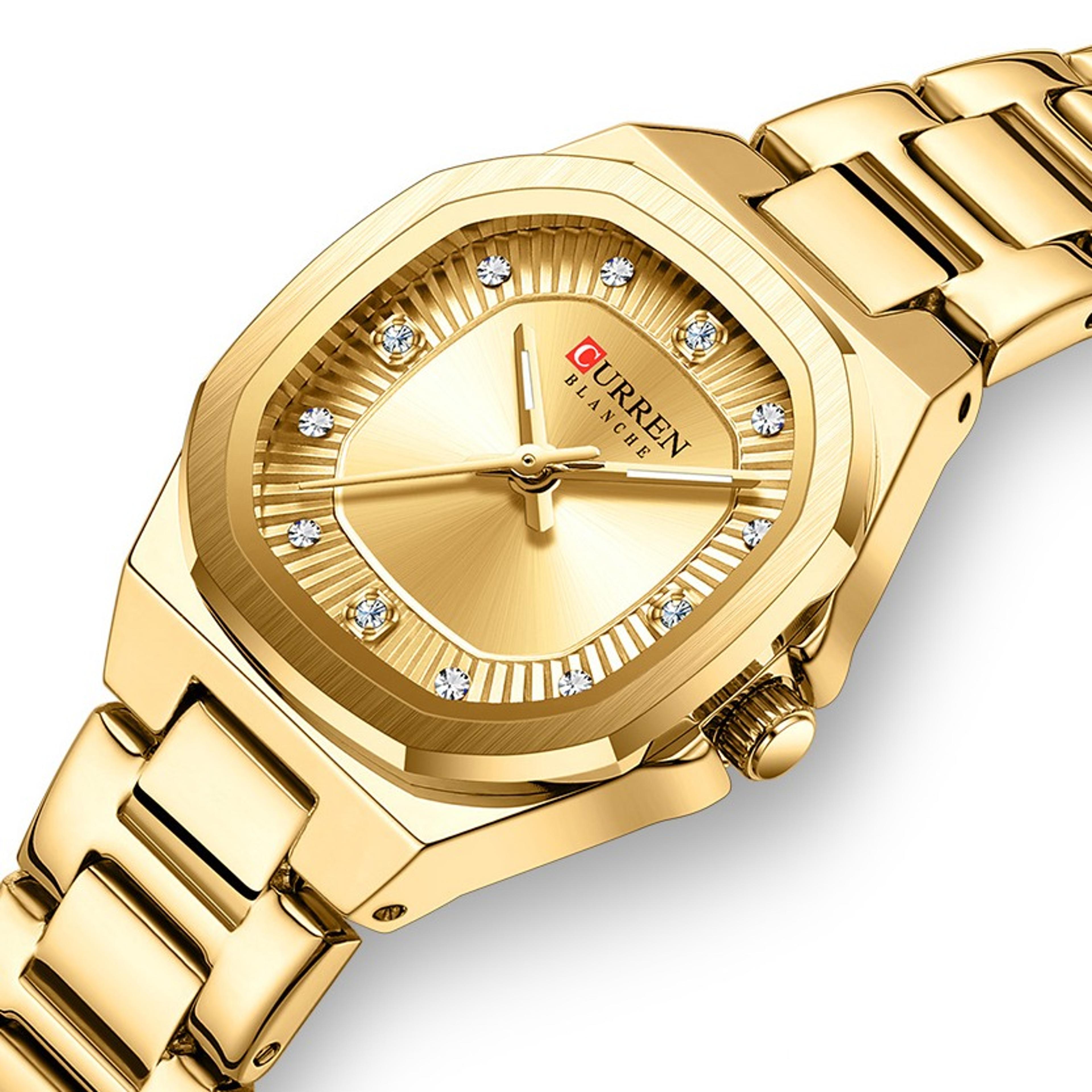 square ladies quartz watch elegant waterproof business wristwatch
