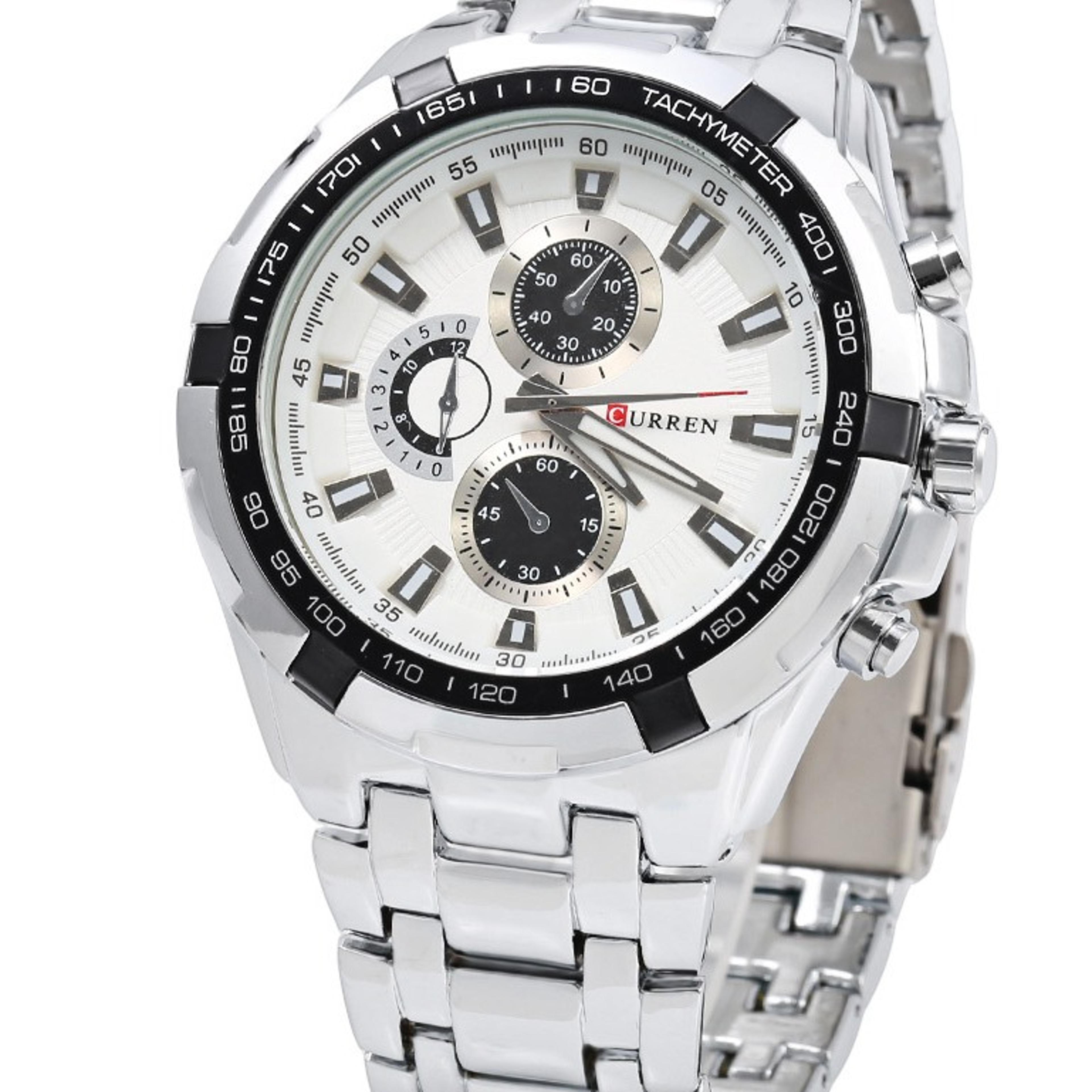 men waterproof sport military quartz watch stainless steel business wristwatch
