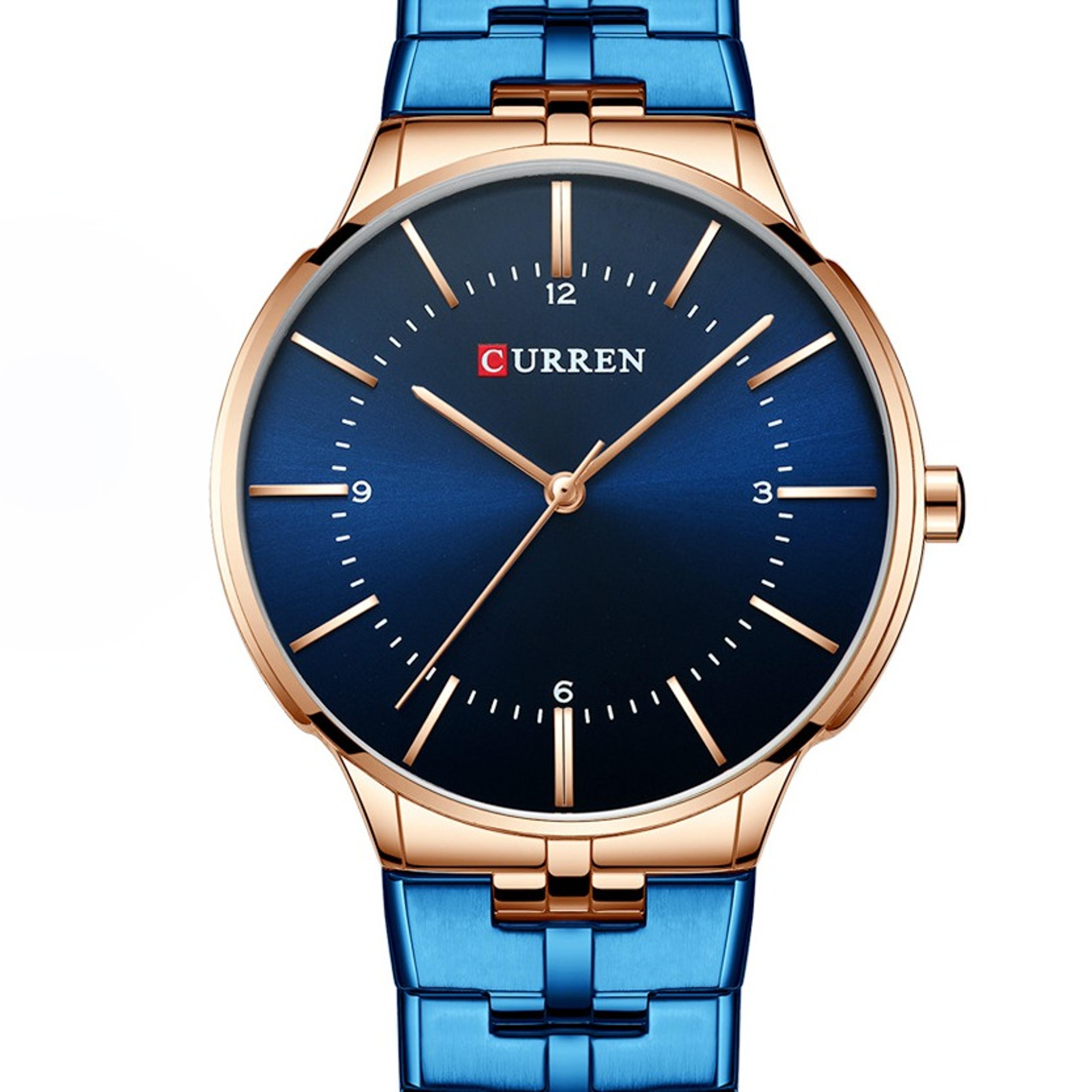 ultra thin unisex quartz watch waterproof business fashion wrist watch