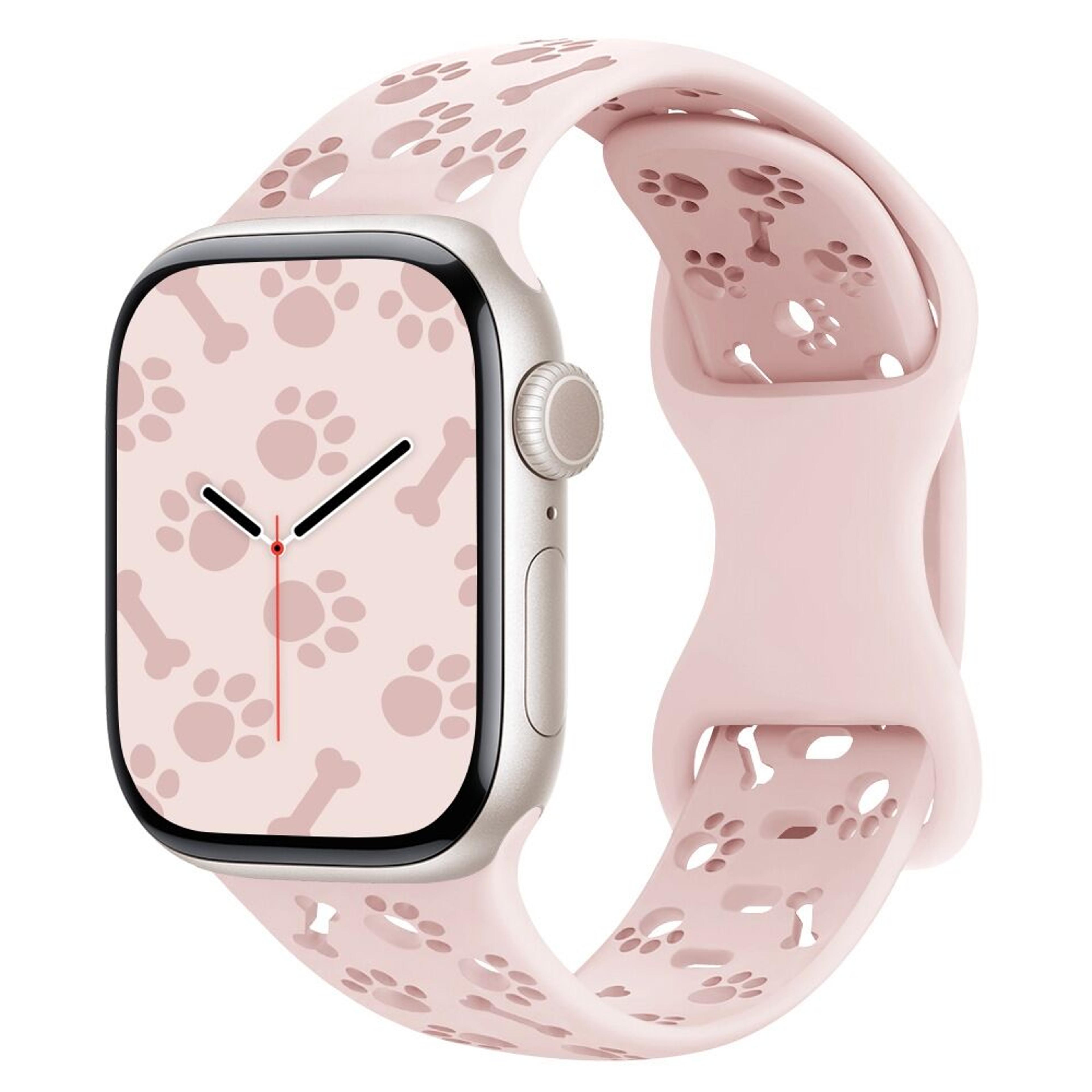 dog claw silicone strap for apple watch waterproof cute replacement wristband
