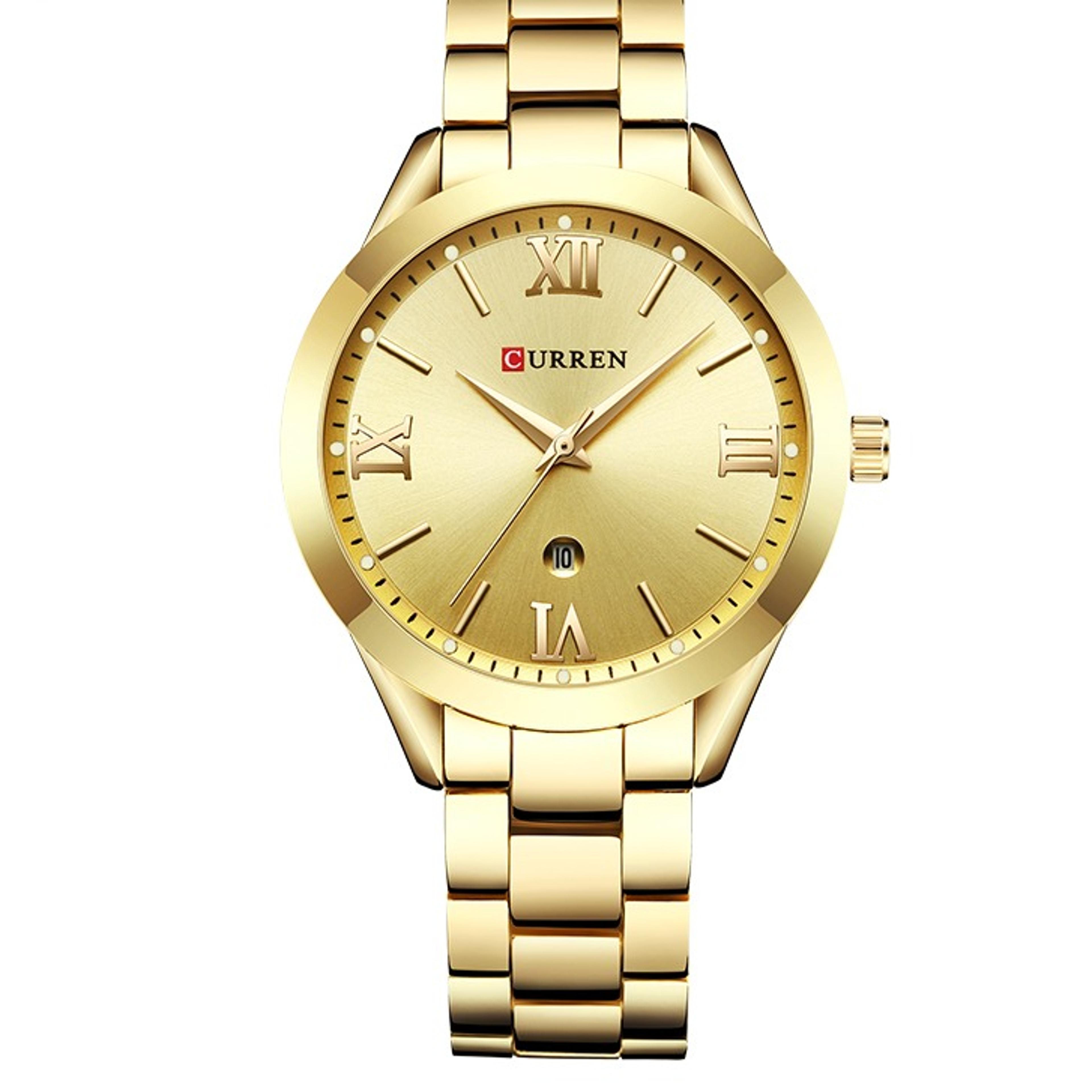 retro waterproof ladies quartz watch fashion steel wristwatch for women