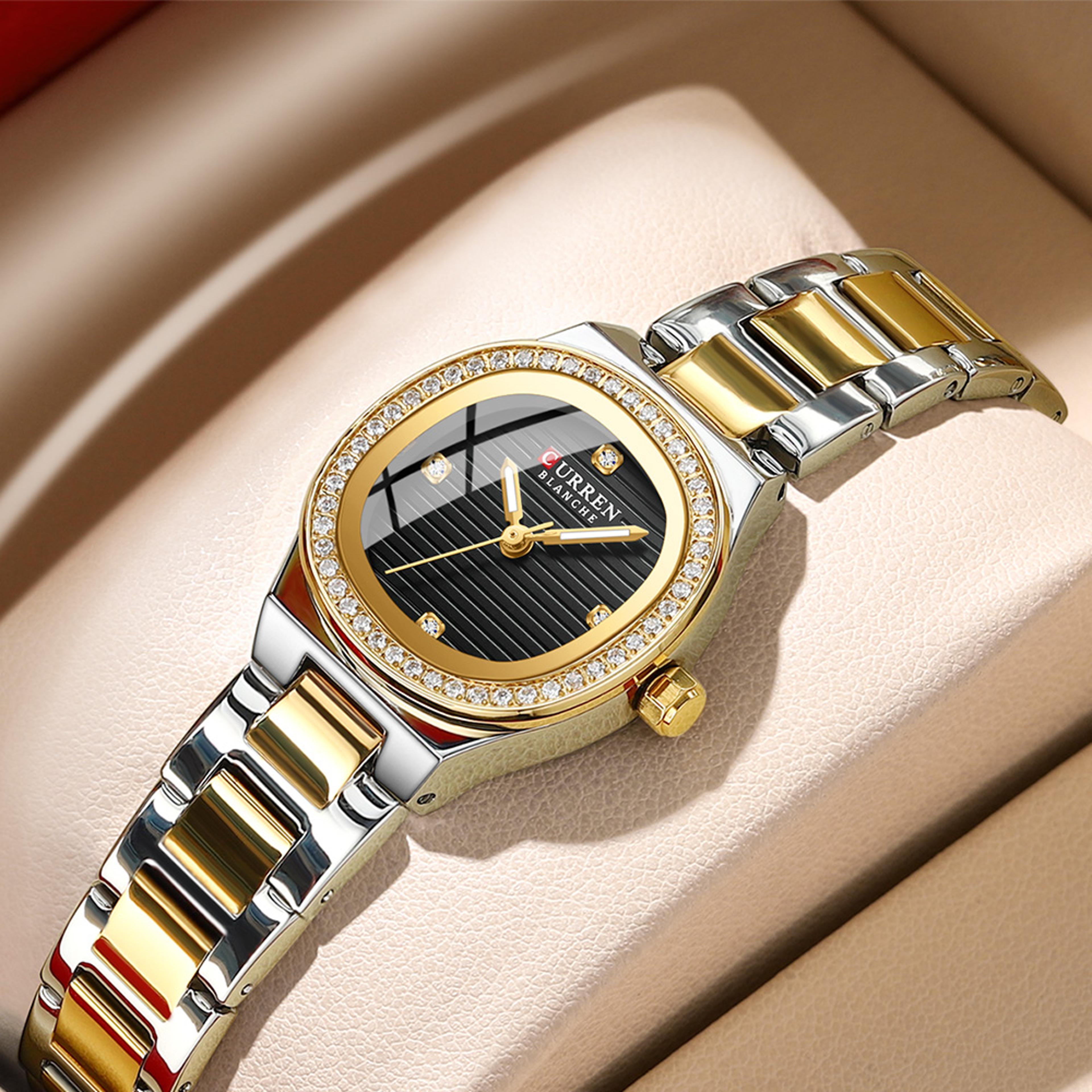 round mini dial quartz watch for women elegant casual fashion wristwatch gift