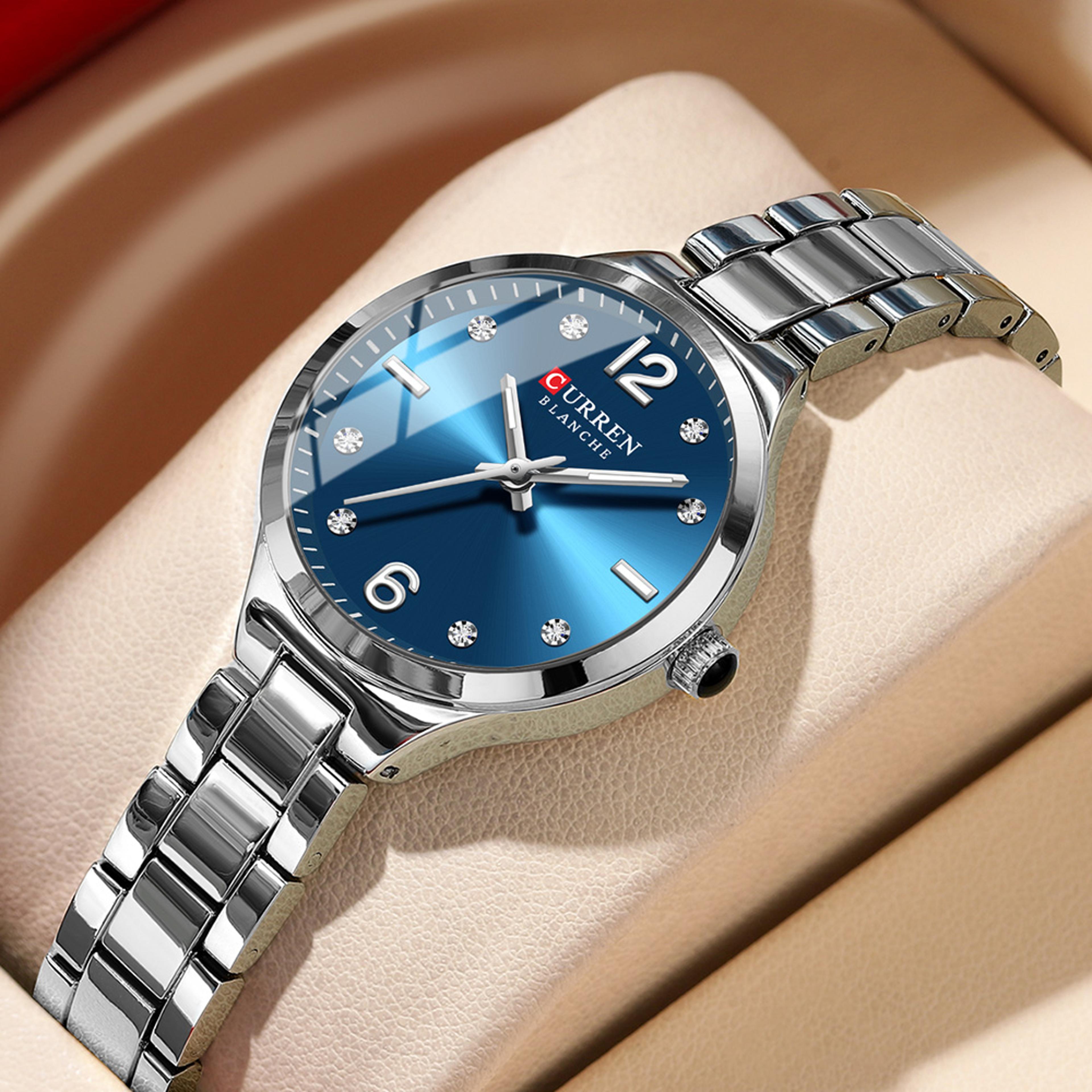 elegant stainless steel ladies watch fashion quartz wristwatch for women