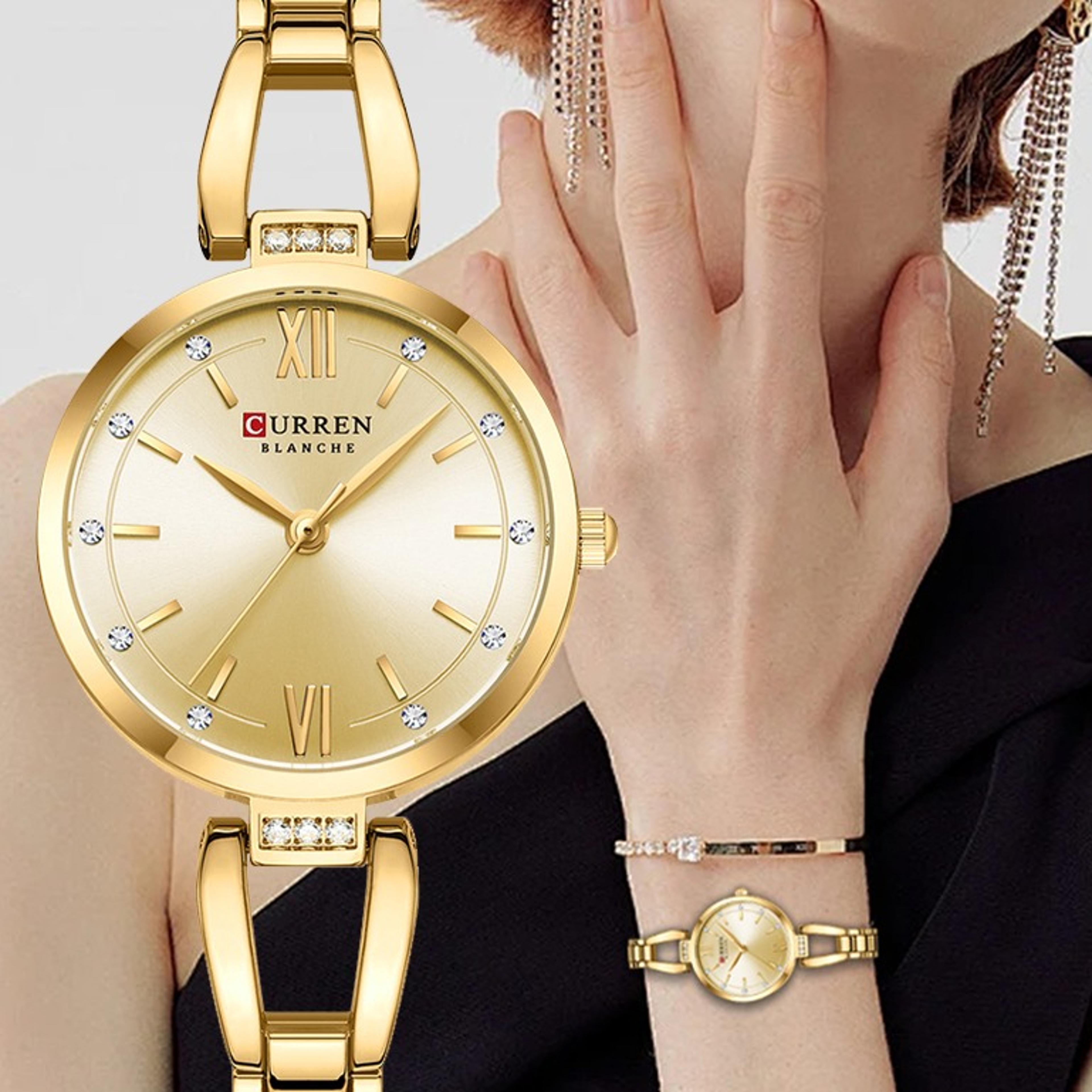 roman numeral ladies bracelet watch elegant quartz wristwatch for women