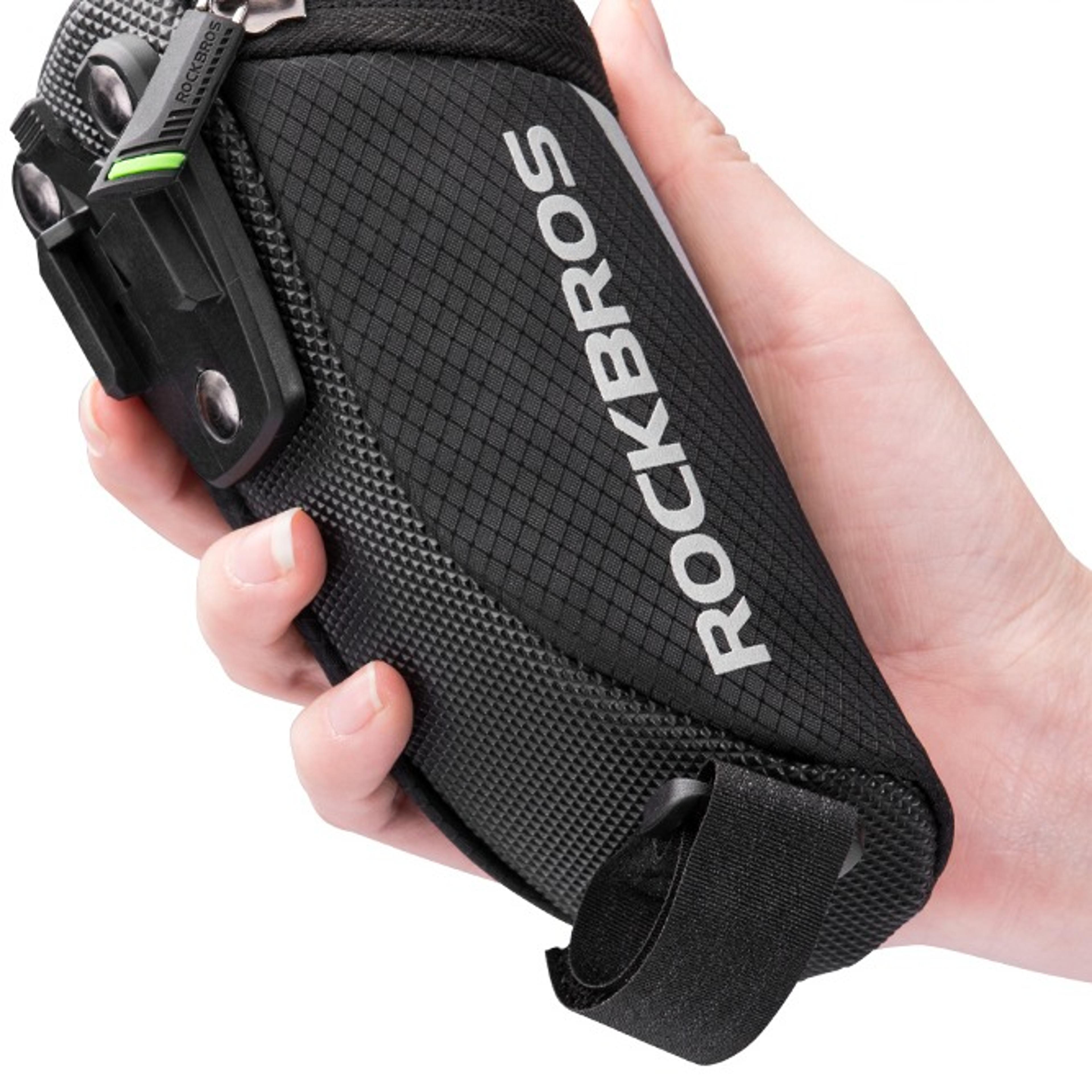 reflective bike saddle bag portable nylon rear seat pack for mtb road cycling accessories