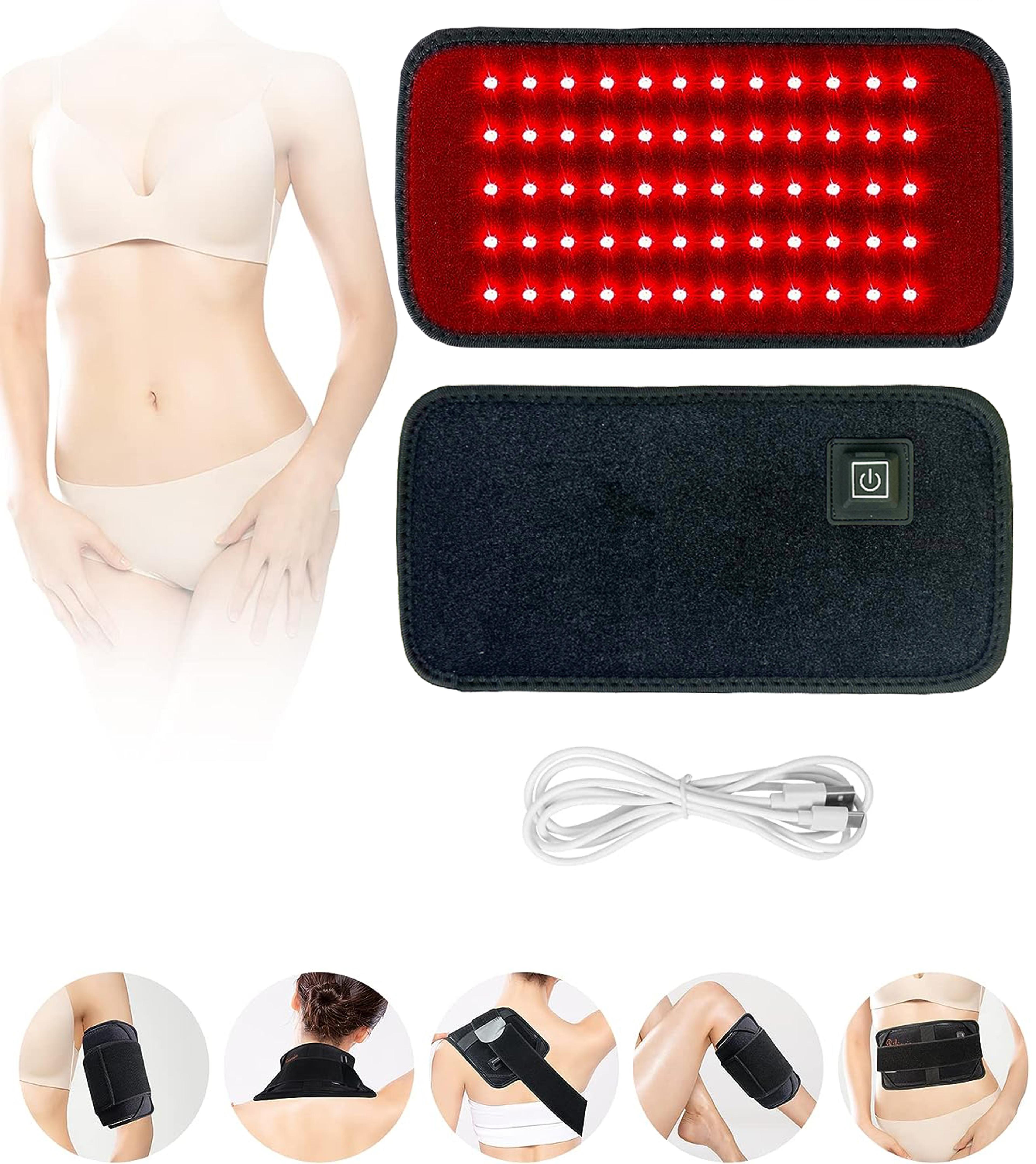 red light therapy belt infrared body wrap for back waist and muscle recovery