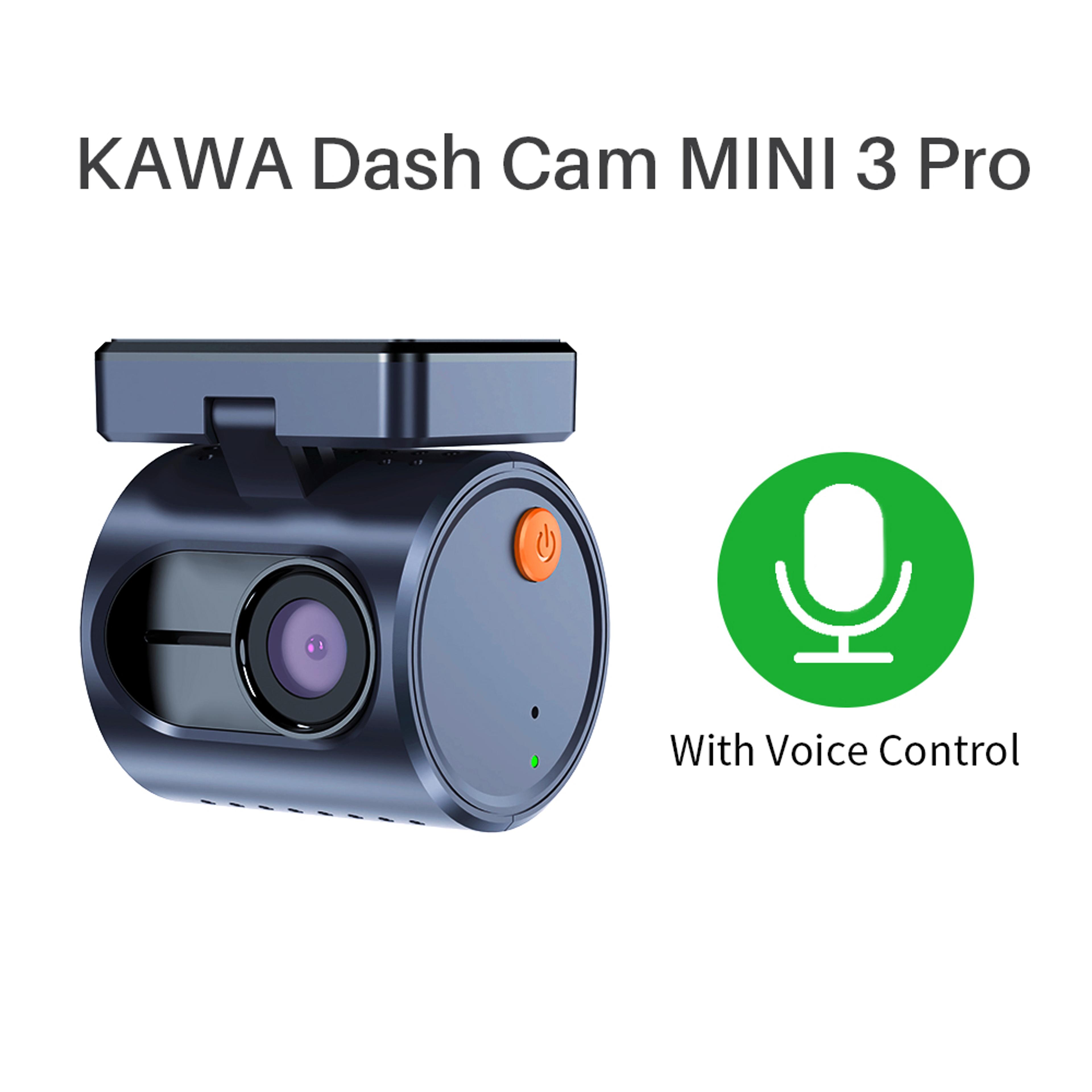 mini car dash cam with wifi app voice control parking recorder