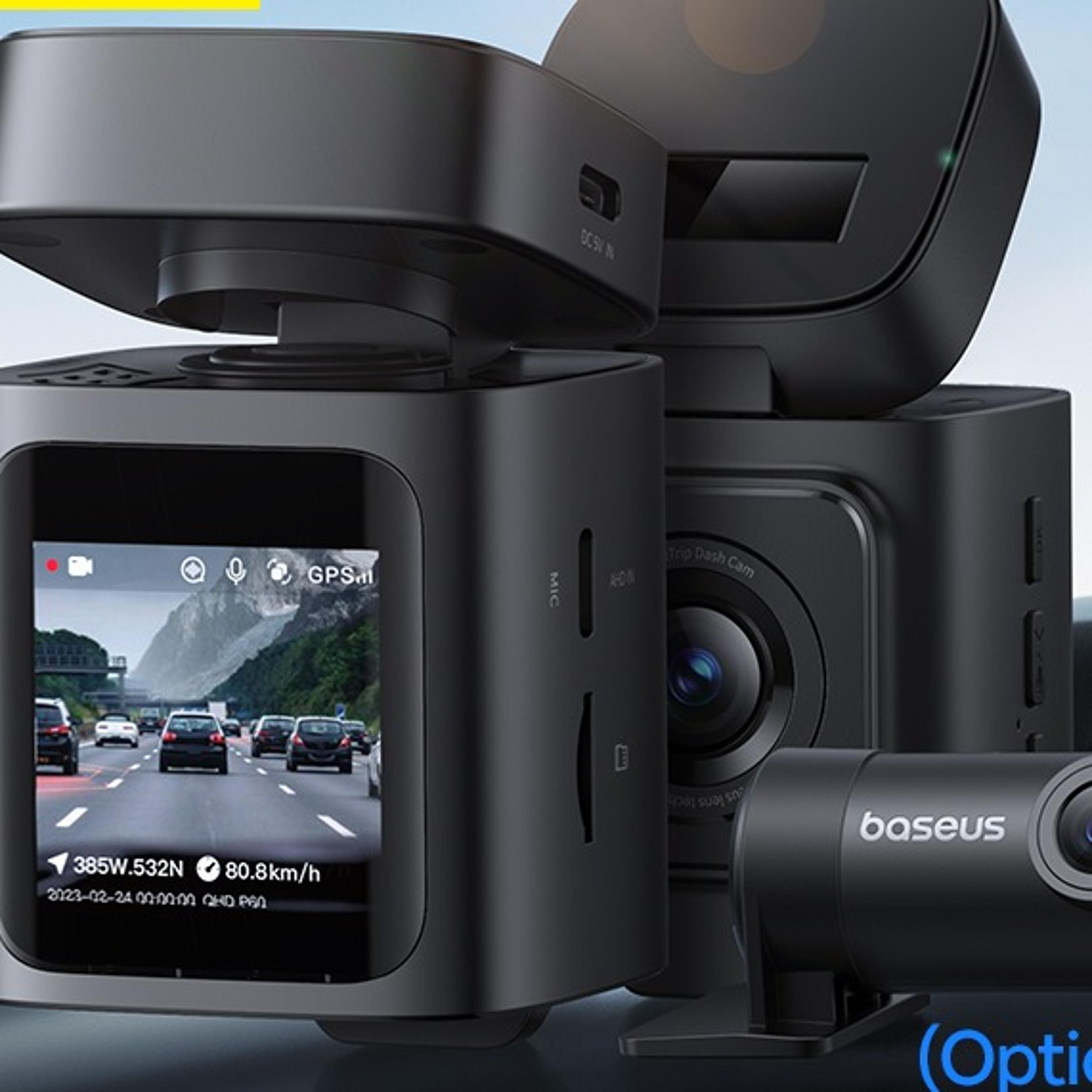 front and rear dash cam with gps parking mode car camera recorder
