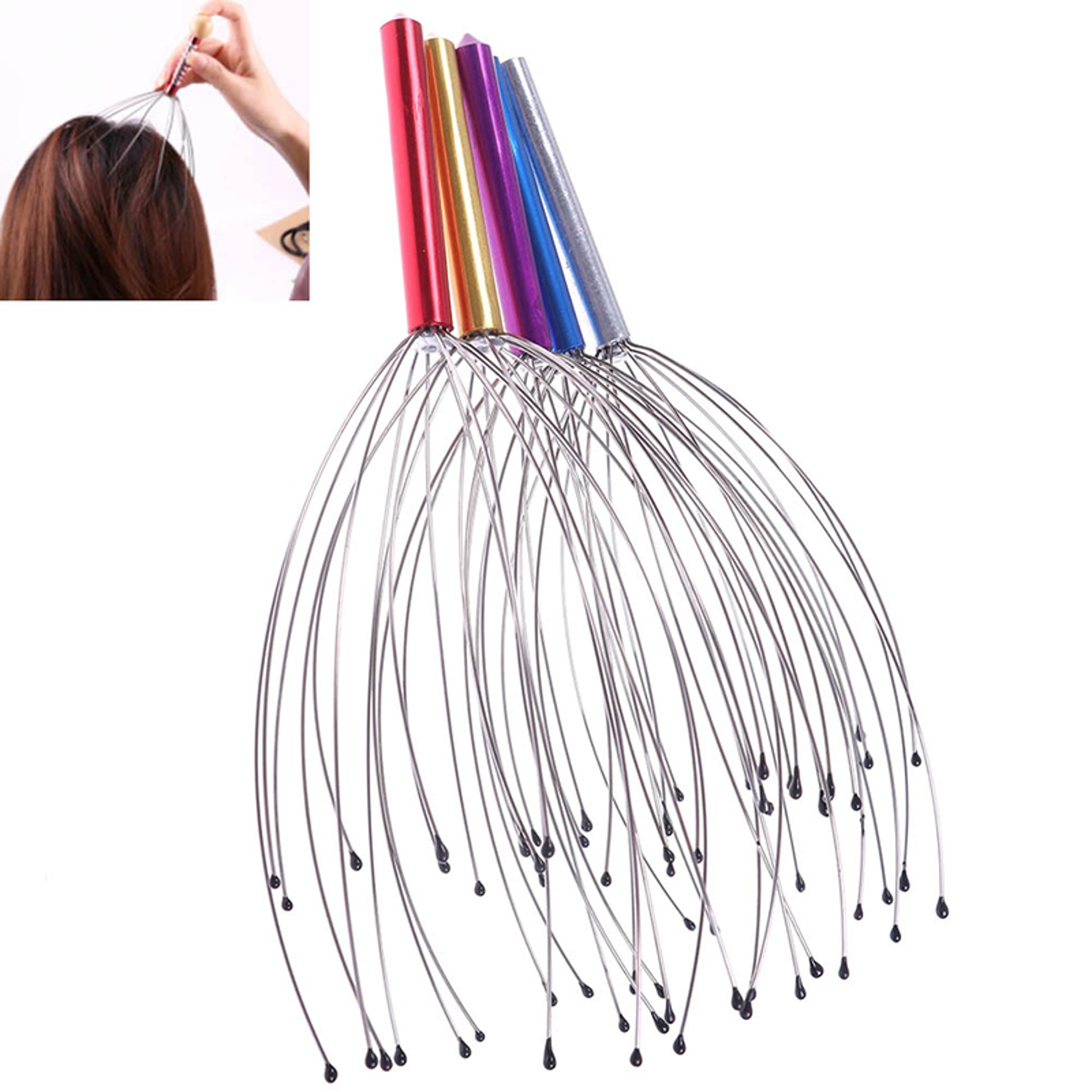 octopus head neck scalp massager relaxing pressure relief tool for stress release