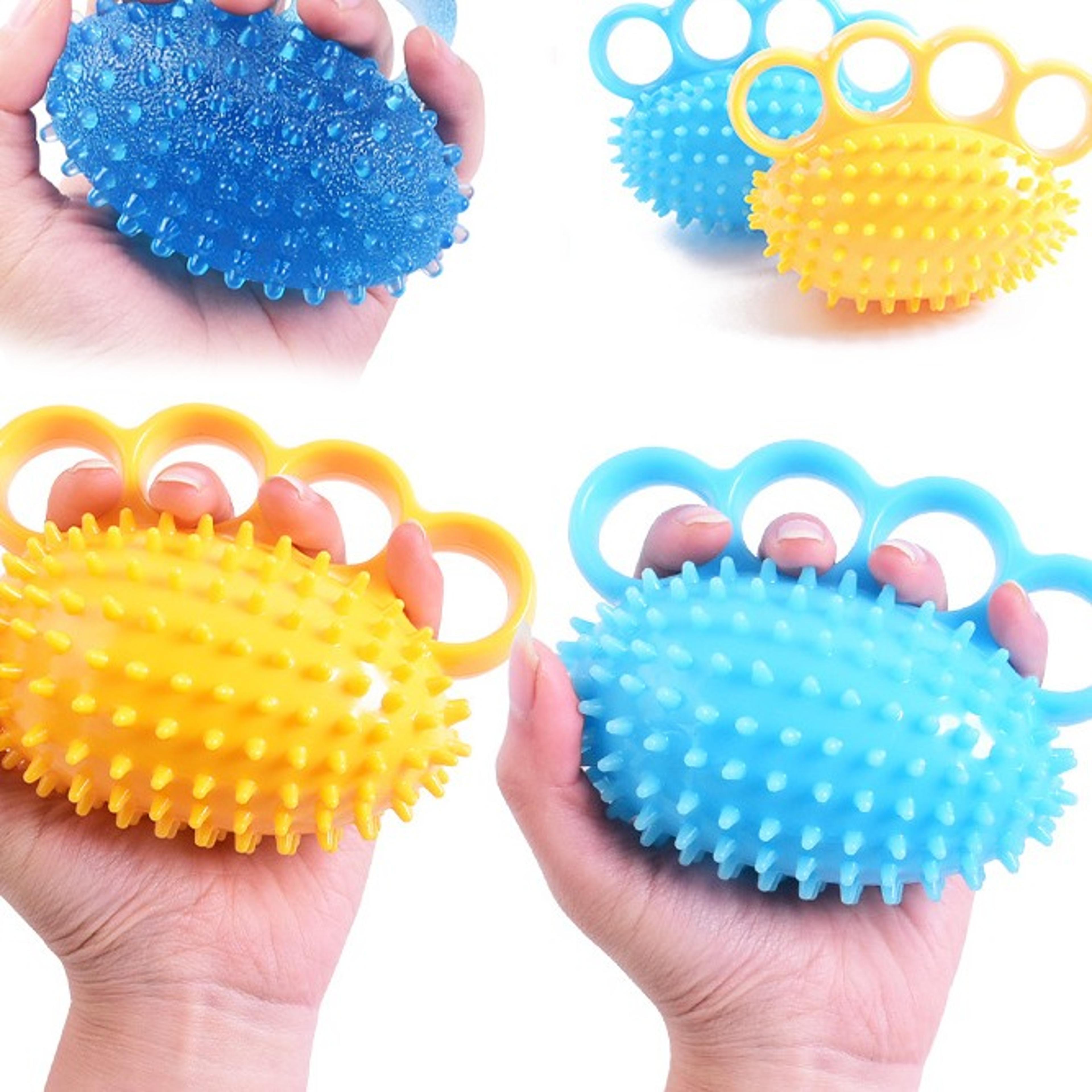 finger grip ball hand exercise tool soft hedgehog massage ball for finger strength training and rehabilitation