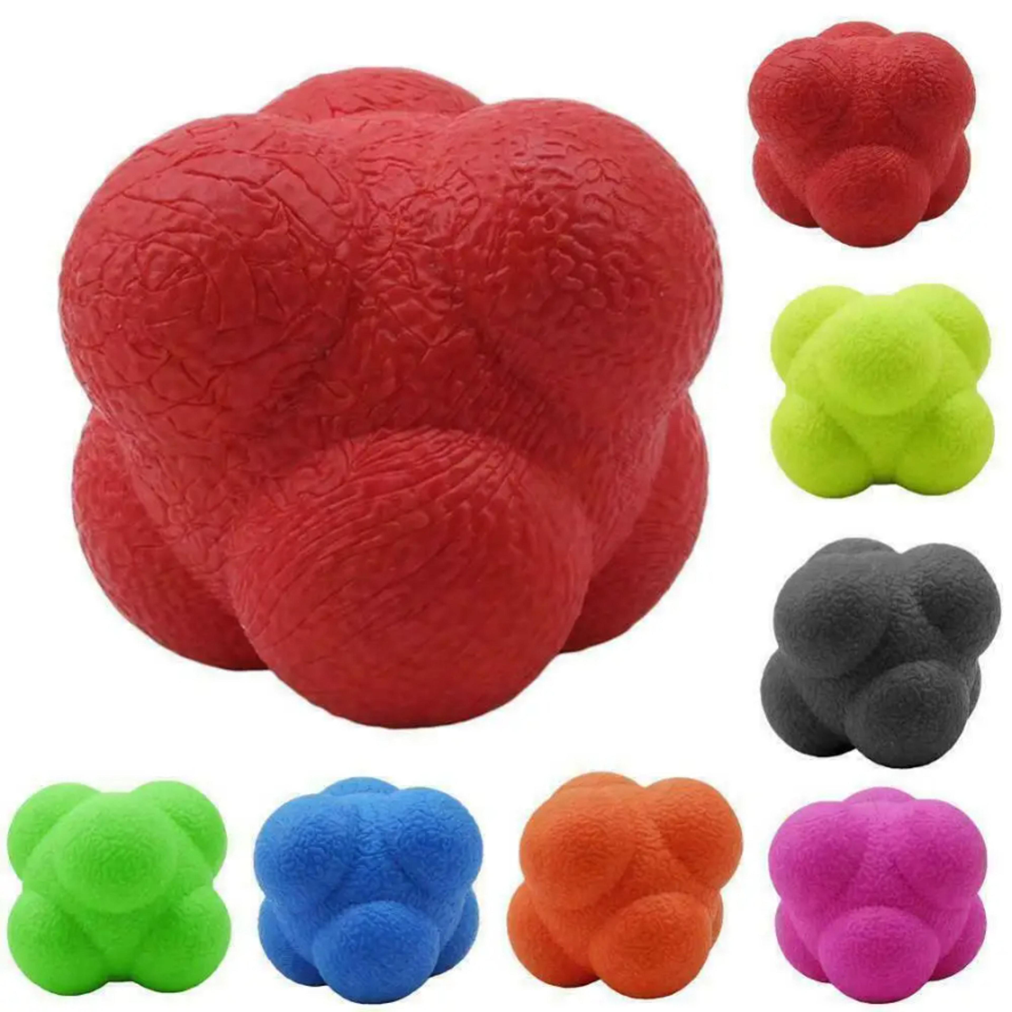 hexagonal reaction ball speed agility training ball for reflex skills and sports practice