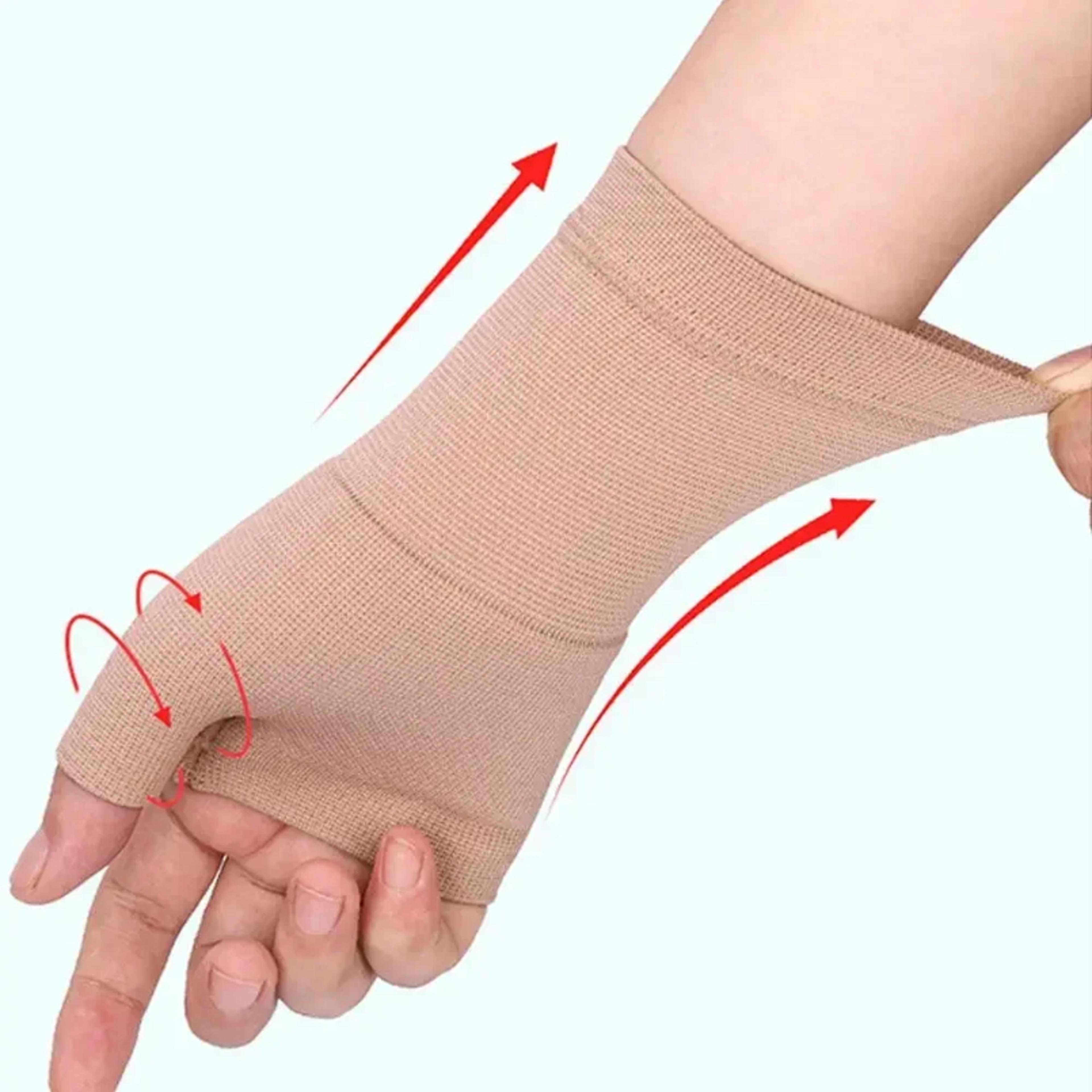 golfer compression wrist thumb support brace for carpal tunnel relief and hand stability