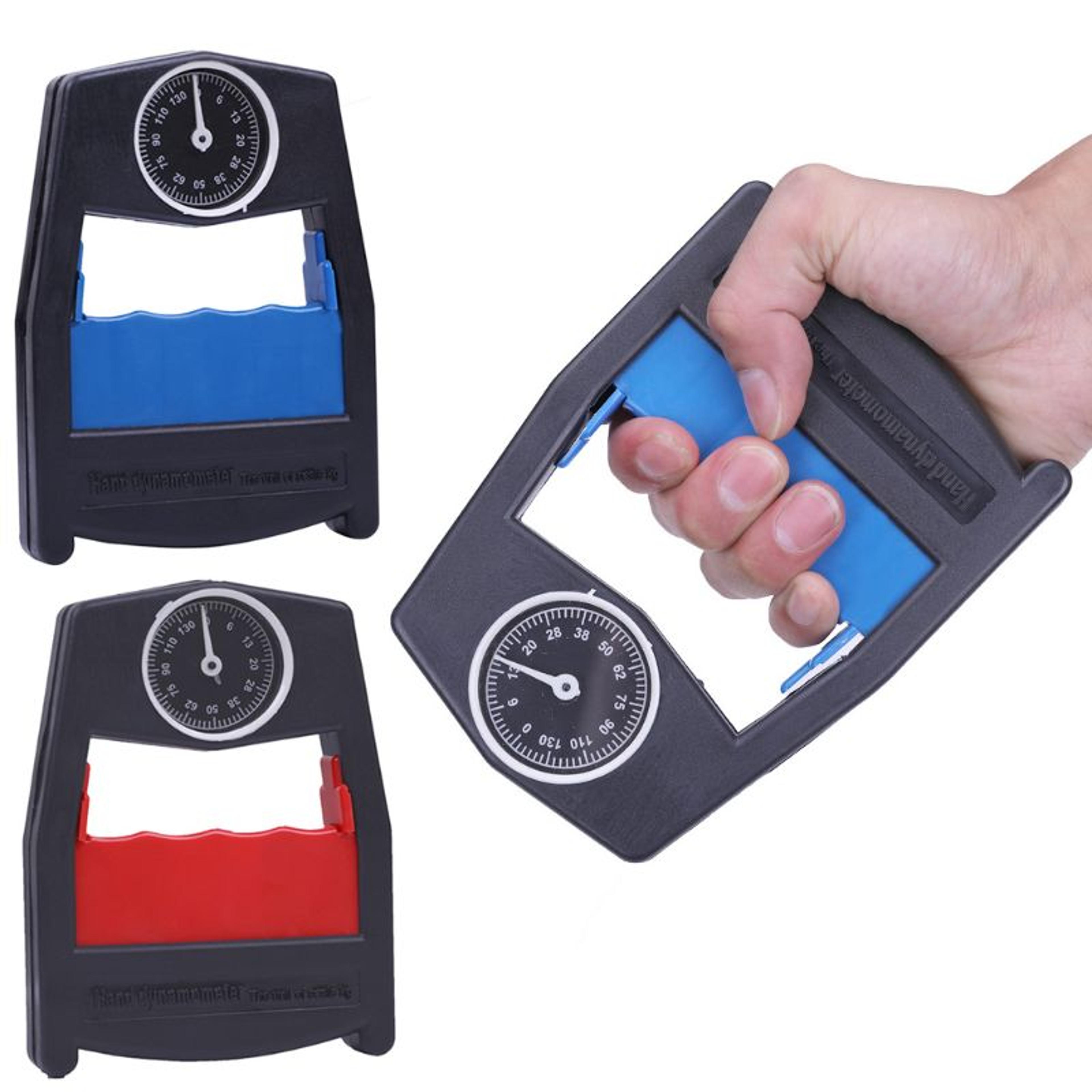 hand dynamometer grip strength meter 130kg force gauge fitness exerciser