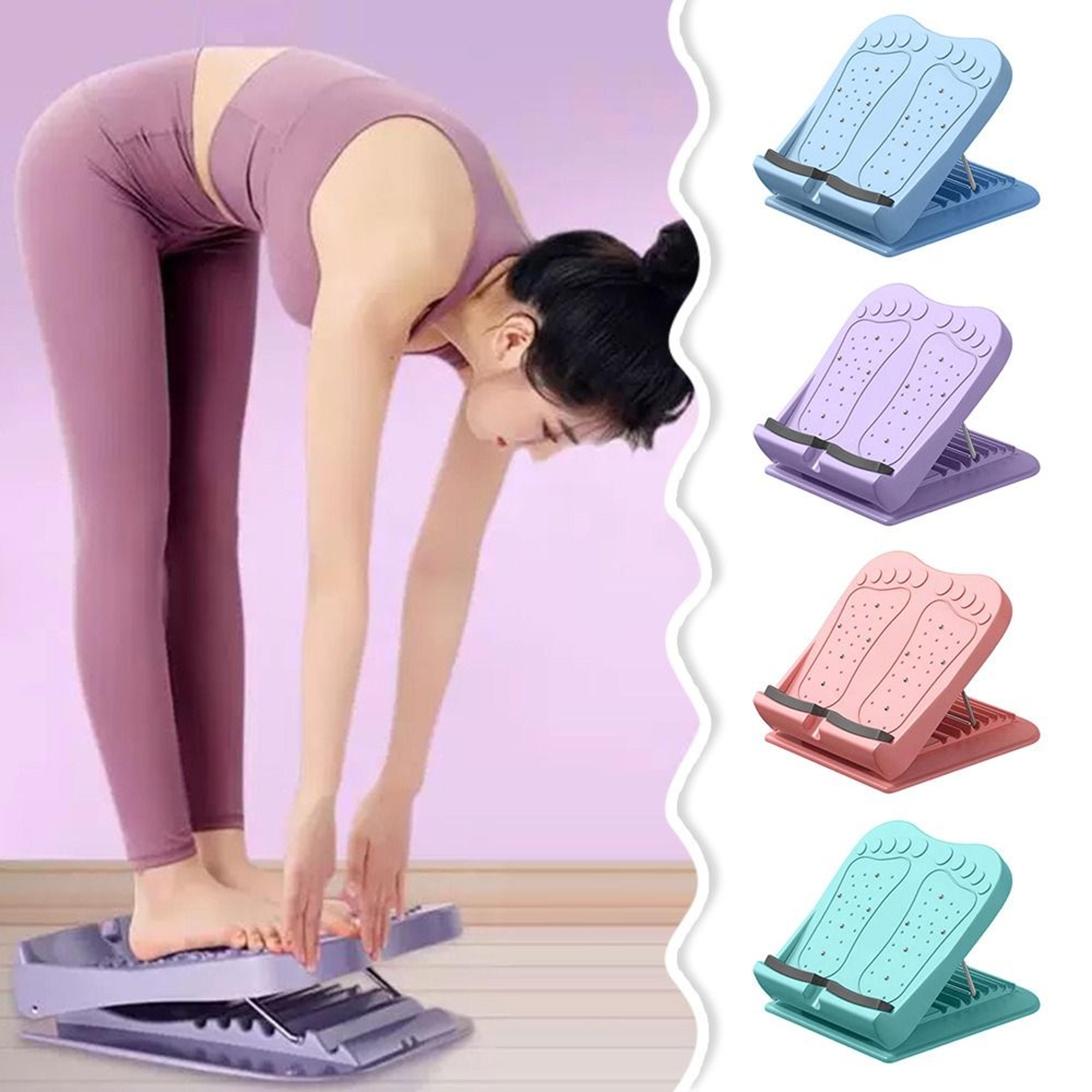 adjustable calf stretching board incline trainer for leg flexibility and muscle recovery