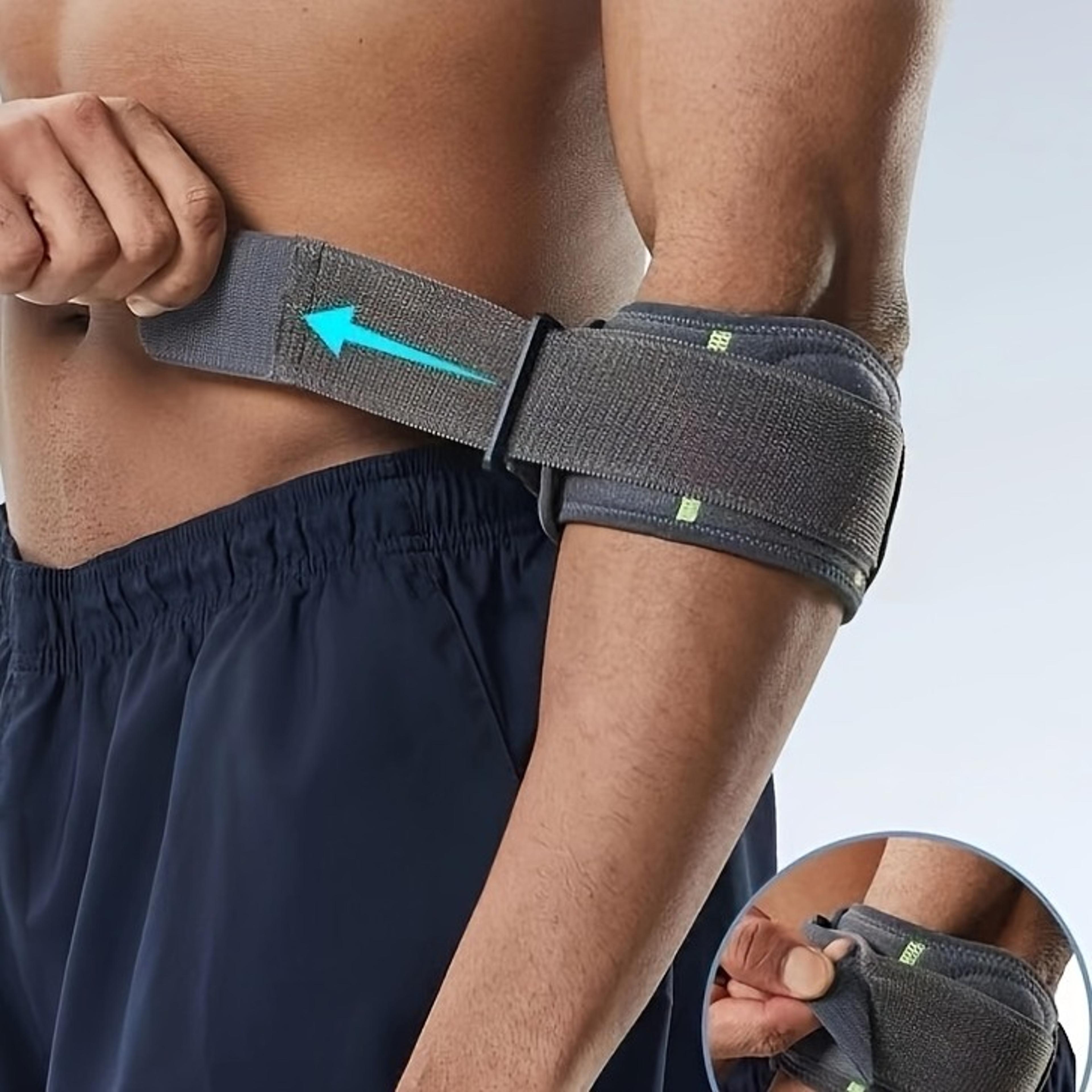 adjustable tennis elbow support strap for basketball golf and sports pain relief brace
