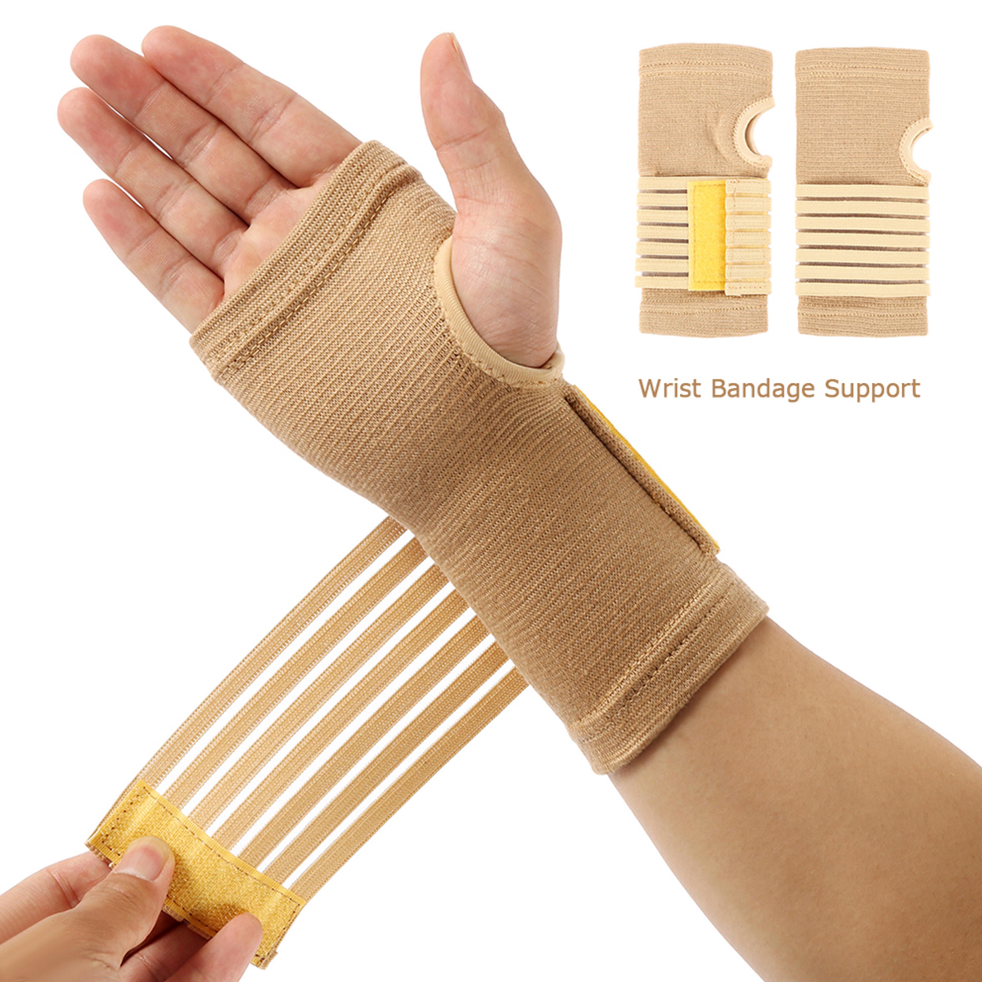 adjustable wrist support brace with thumb stabilizer for sports and everyday comfort
