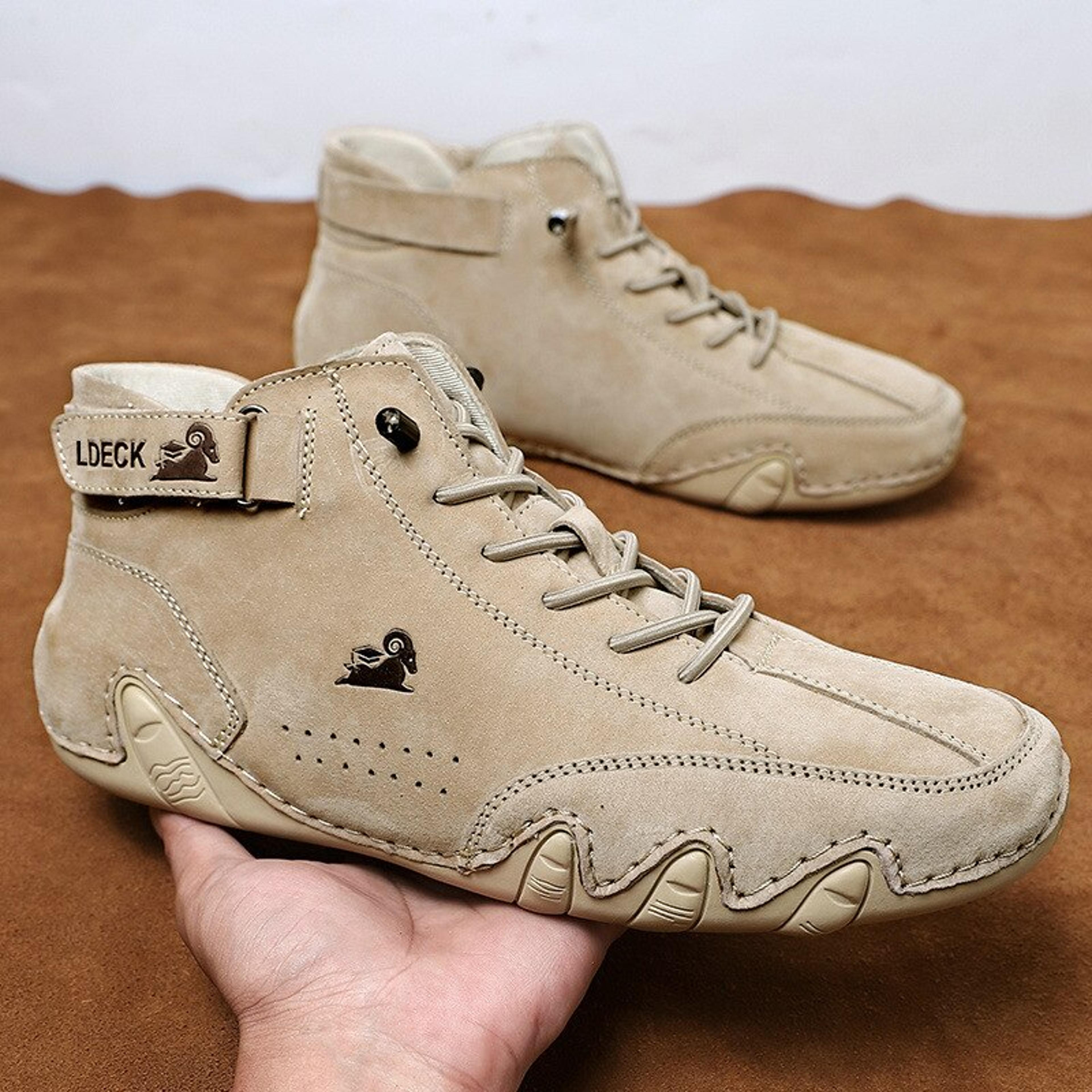 mens waterproof motorcycle boots high top winter sneakers for comfortable casual wear