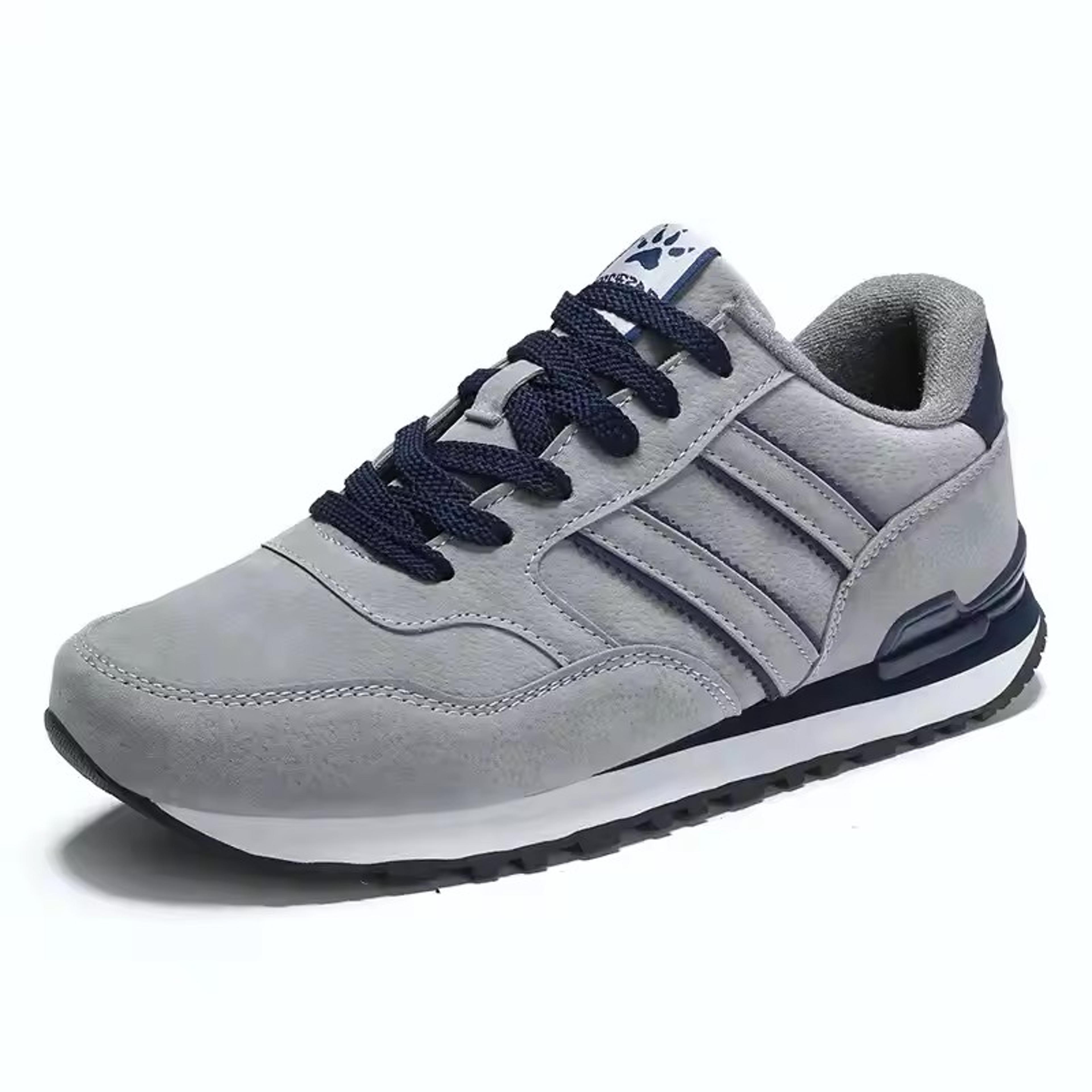 mens casual shoes breathable lightweight artificial leather lace up sneakers