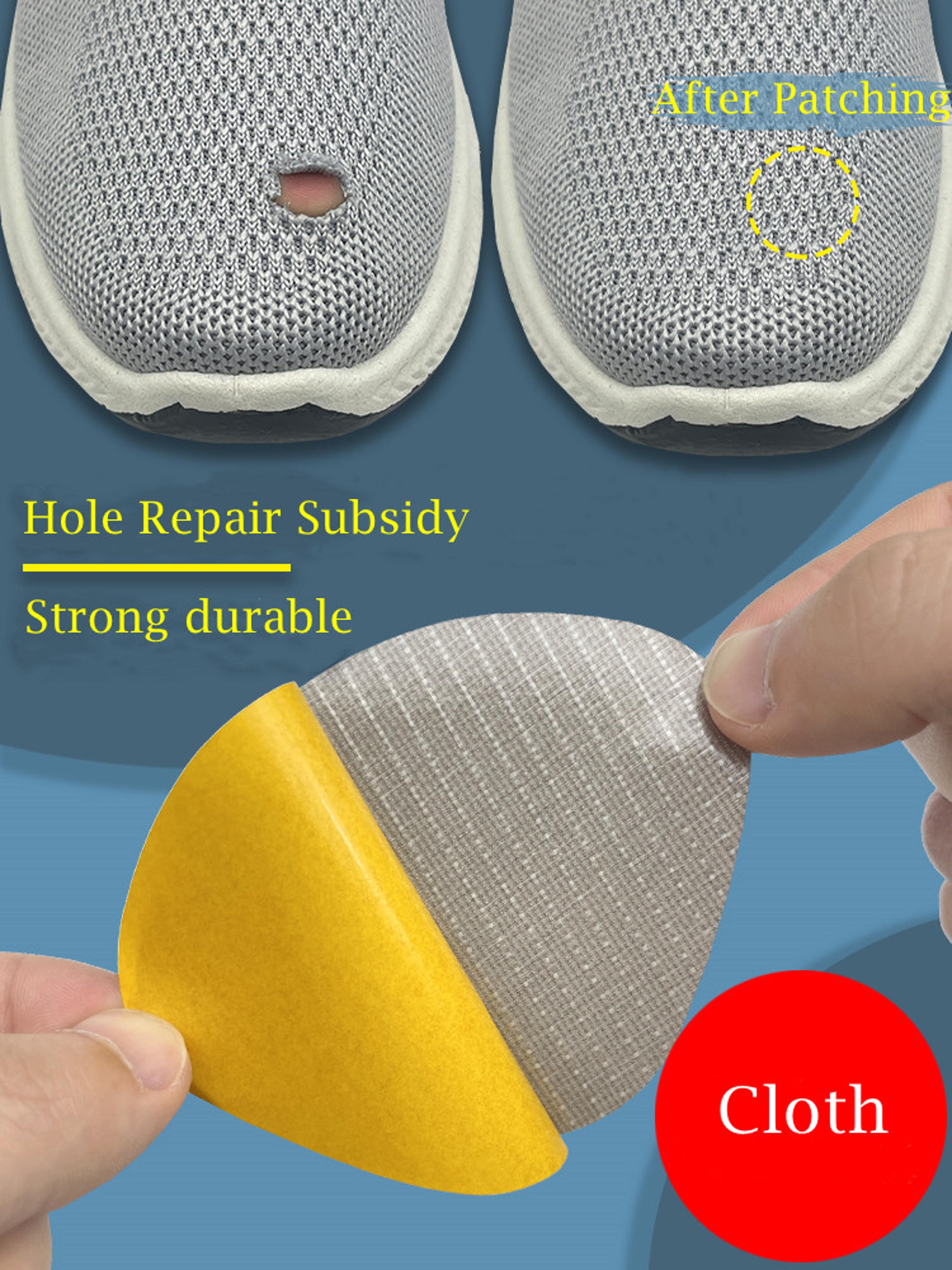 self adhesive shoe heel repair patches for sneakers and worn shoe linings