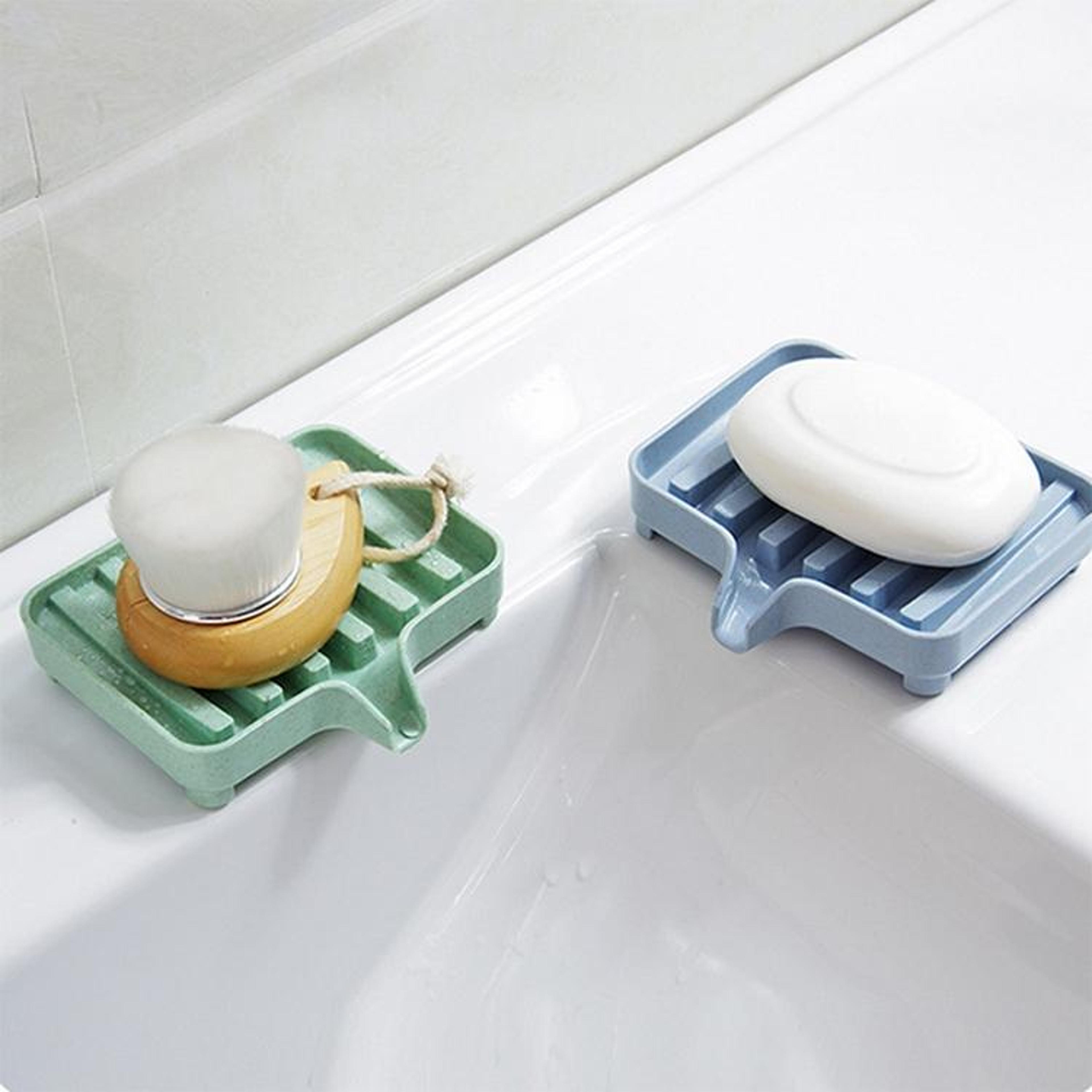 eco drain soap dish with lid portable soap dish travel friendly bathroom storage box