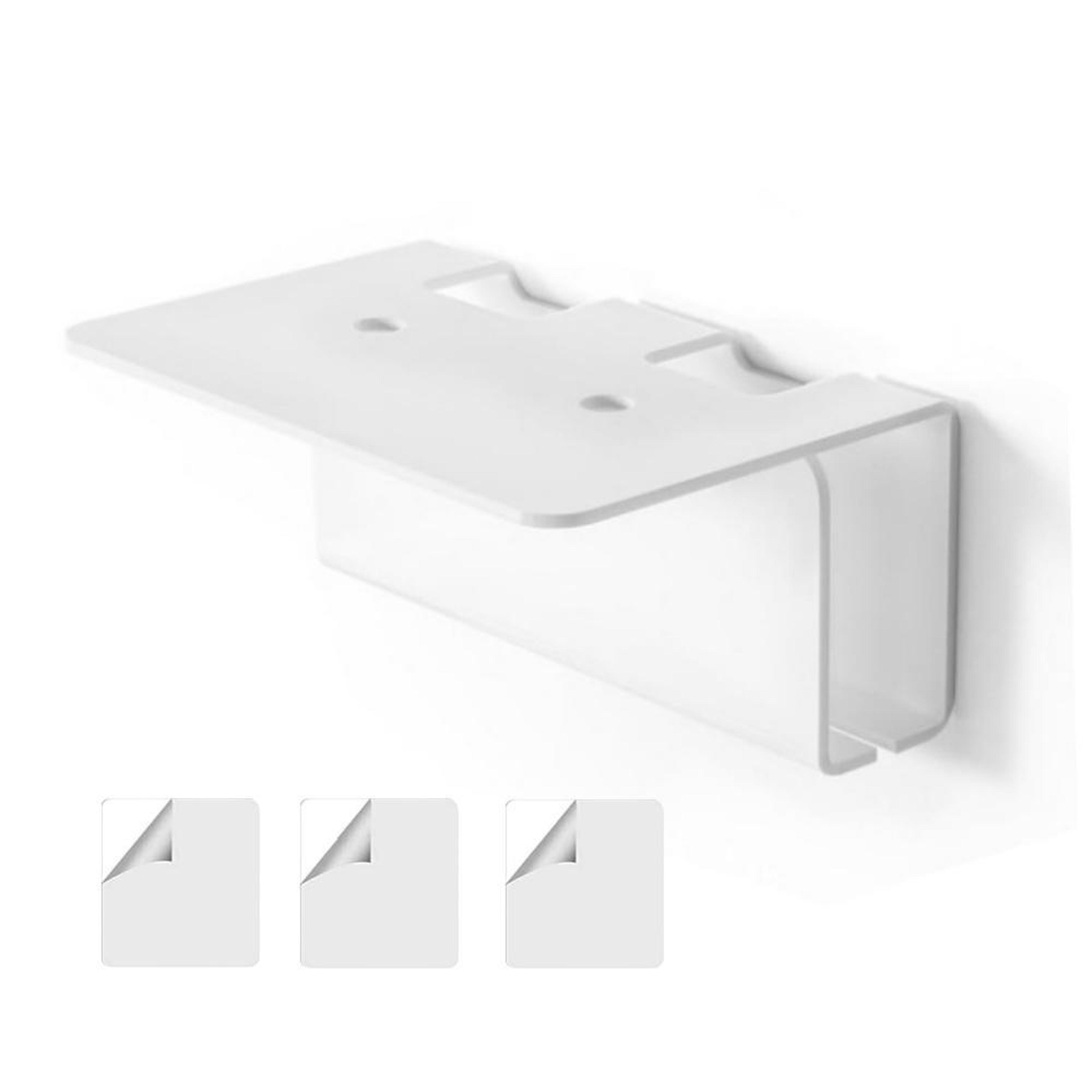wall-mounted electric toothbrush holder acrylic organizer for bathroom space saving storage