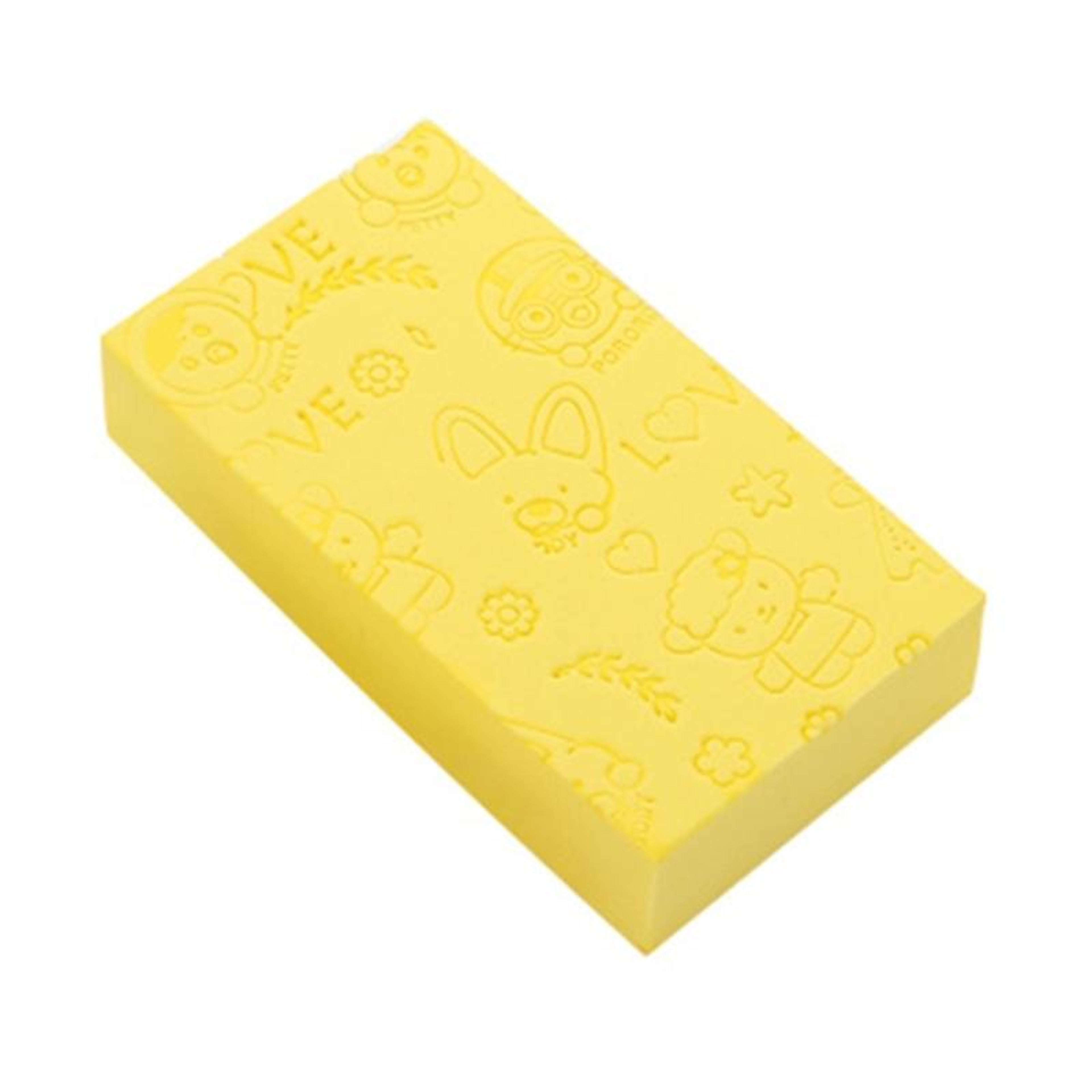 soft baby bath sponge scrubber gentle body cleaning sponge for kids & adults
