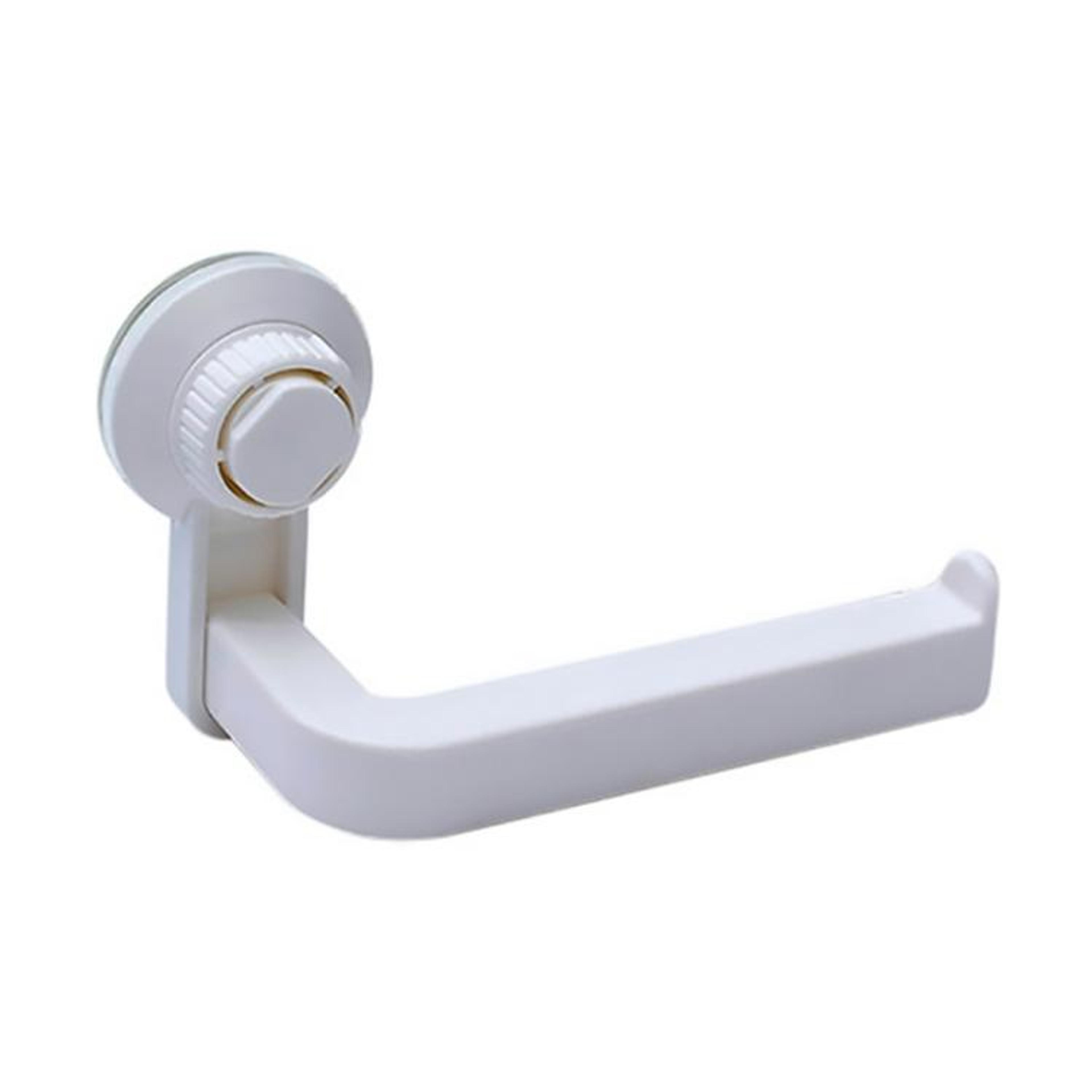 suction cup toilet paper holder wall mount removable rack for bathroom storage