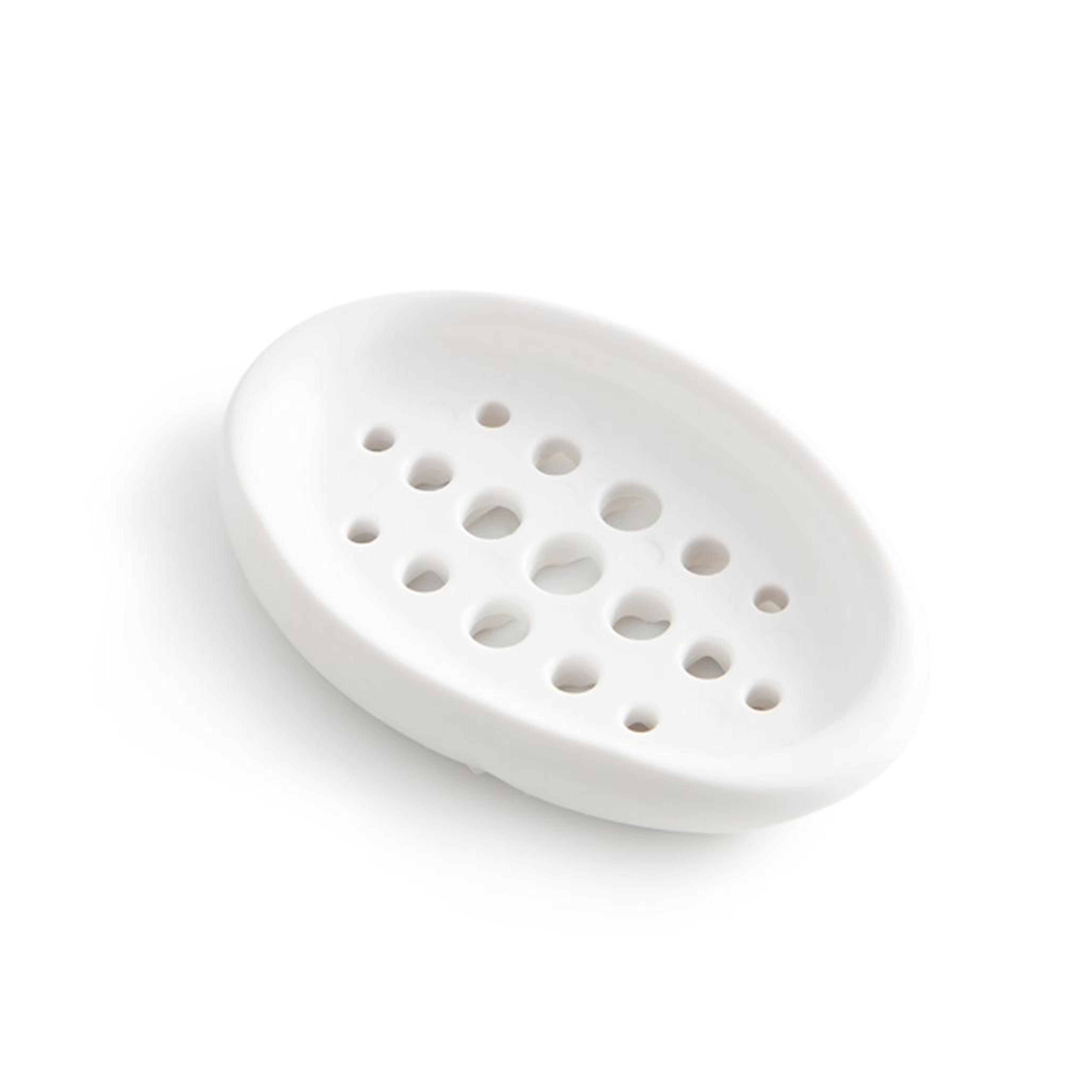 2 in 1 drain cleaning brush and soap dish brush for bathroom sink and laundry