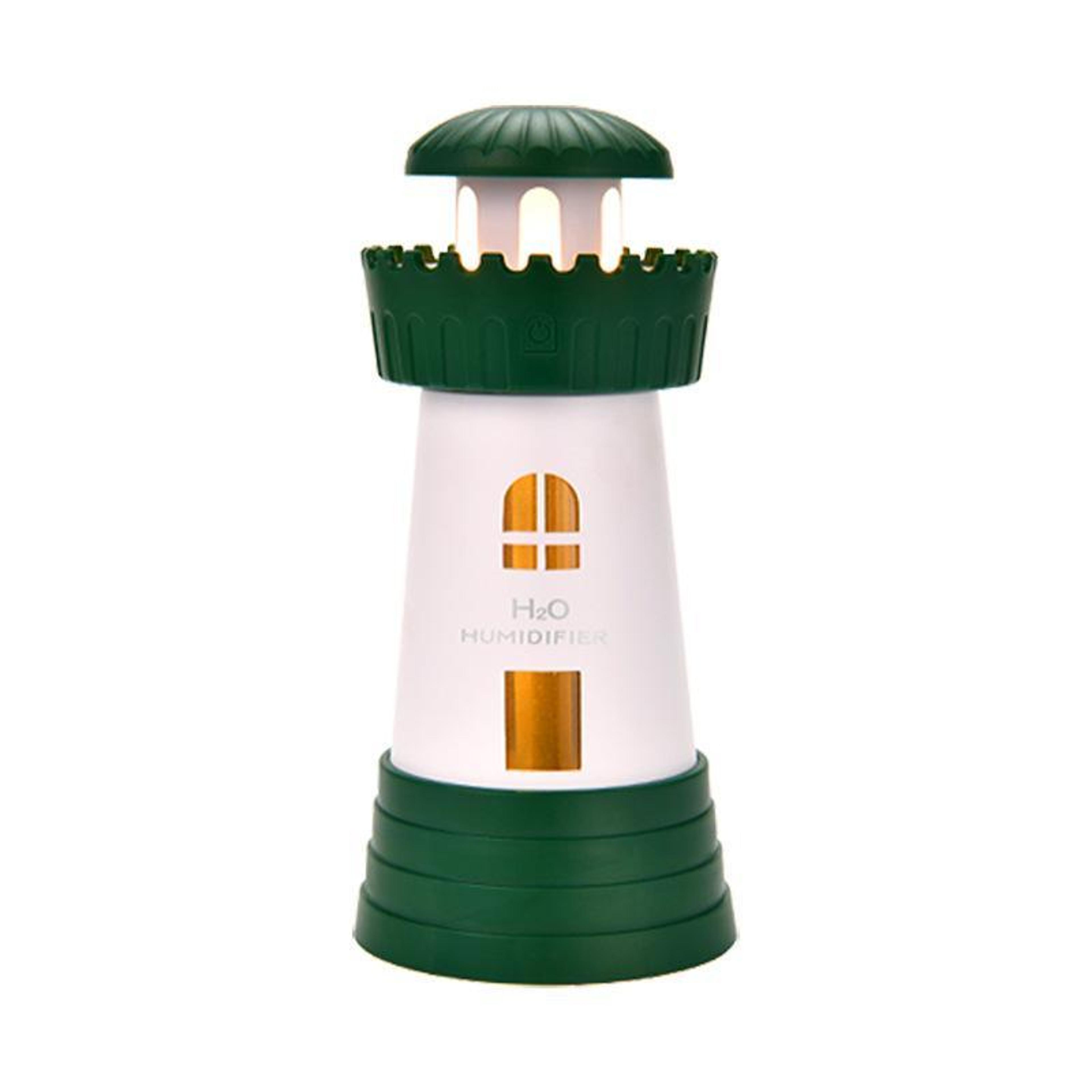 lighthouse mini usb humidifier 290ml quiet aroma diffuser for home & office