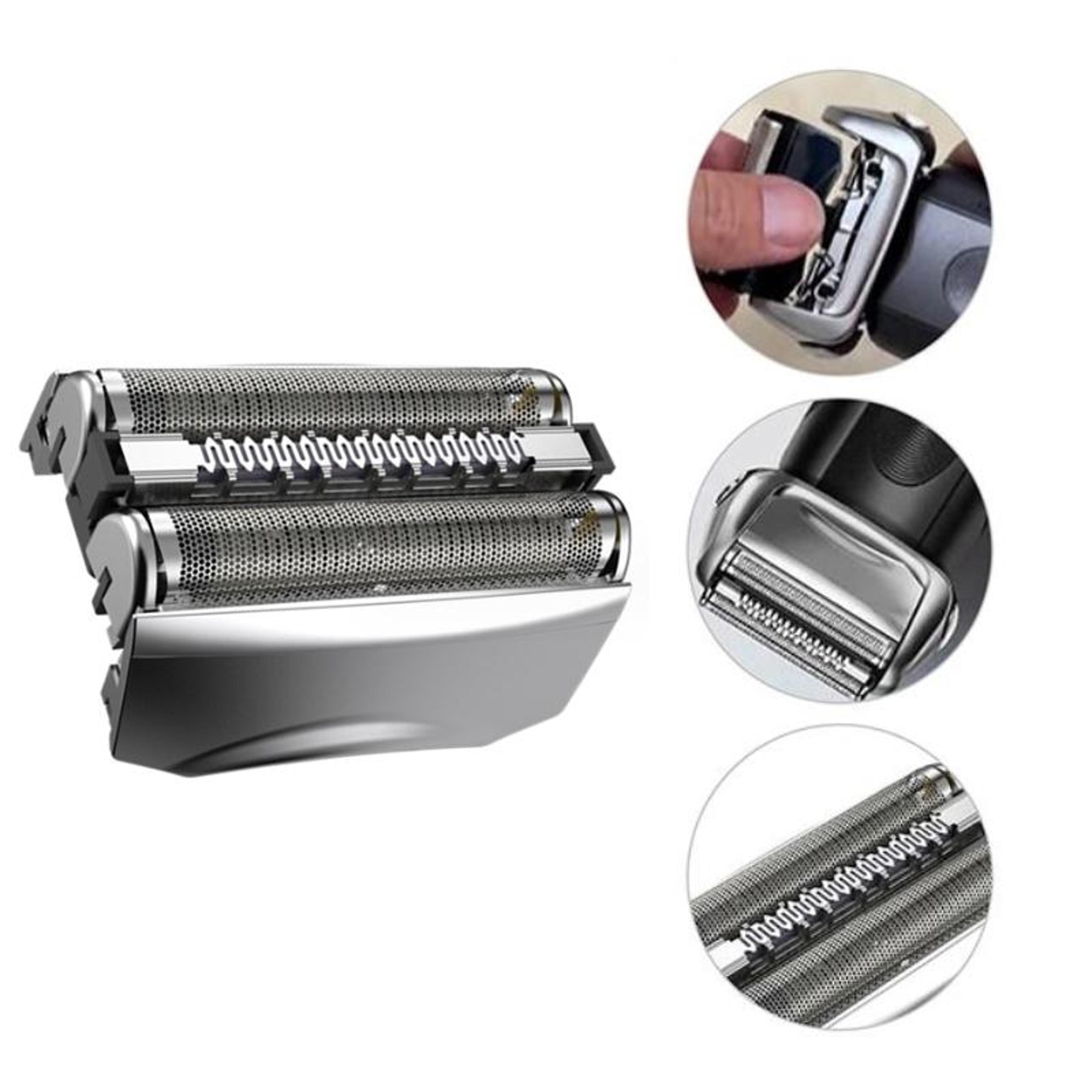 braun series 7 70s replacement shaver head silver foil cutter for smooth shaves