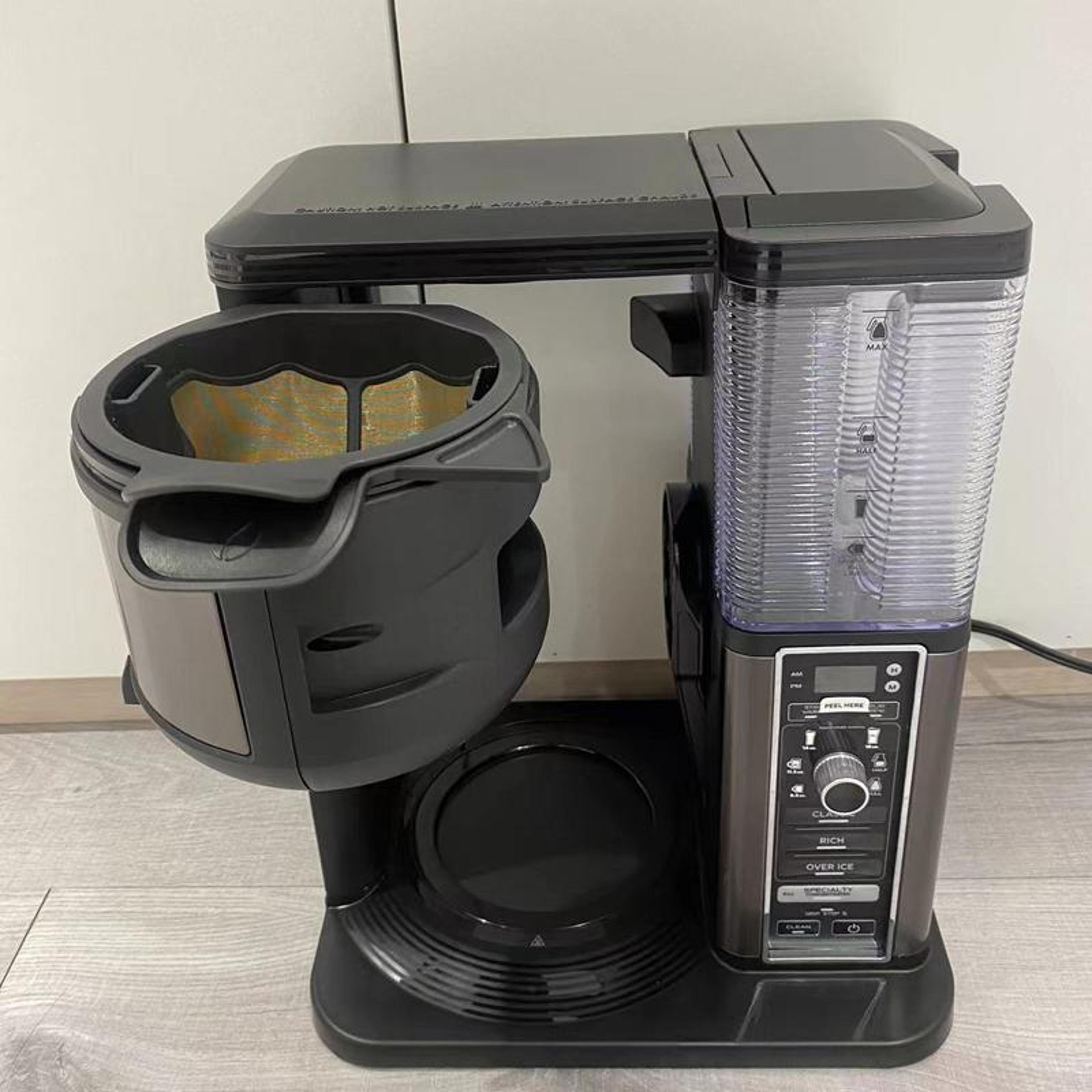 reusable stainless steel coffee filter for ninja cm300 cm400 series mesh basket replacement