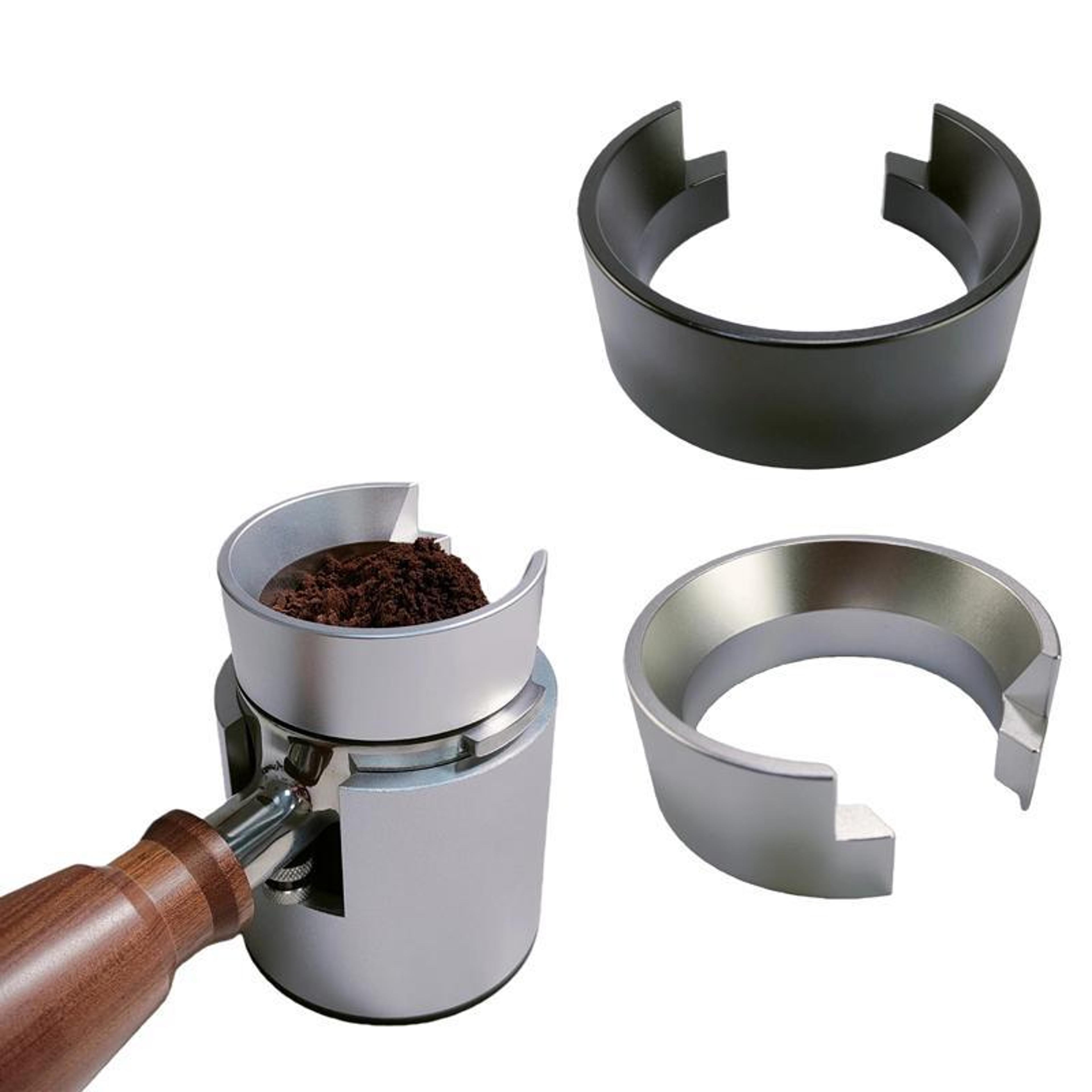 magnetic coffee dosing ring 58mm for espresso funnel no mess precision tool