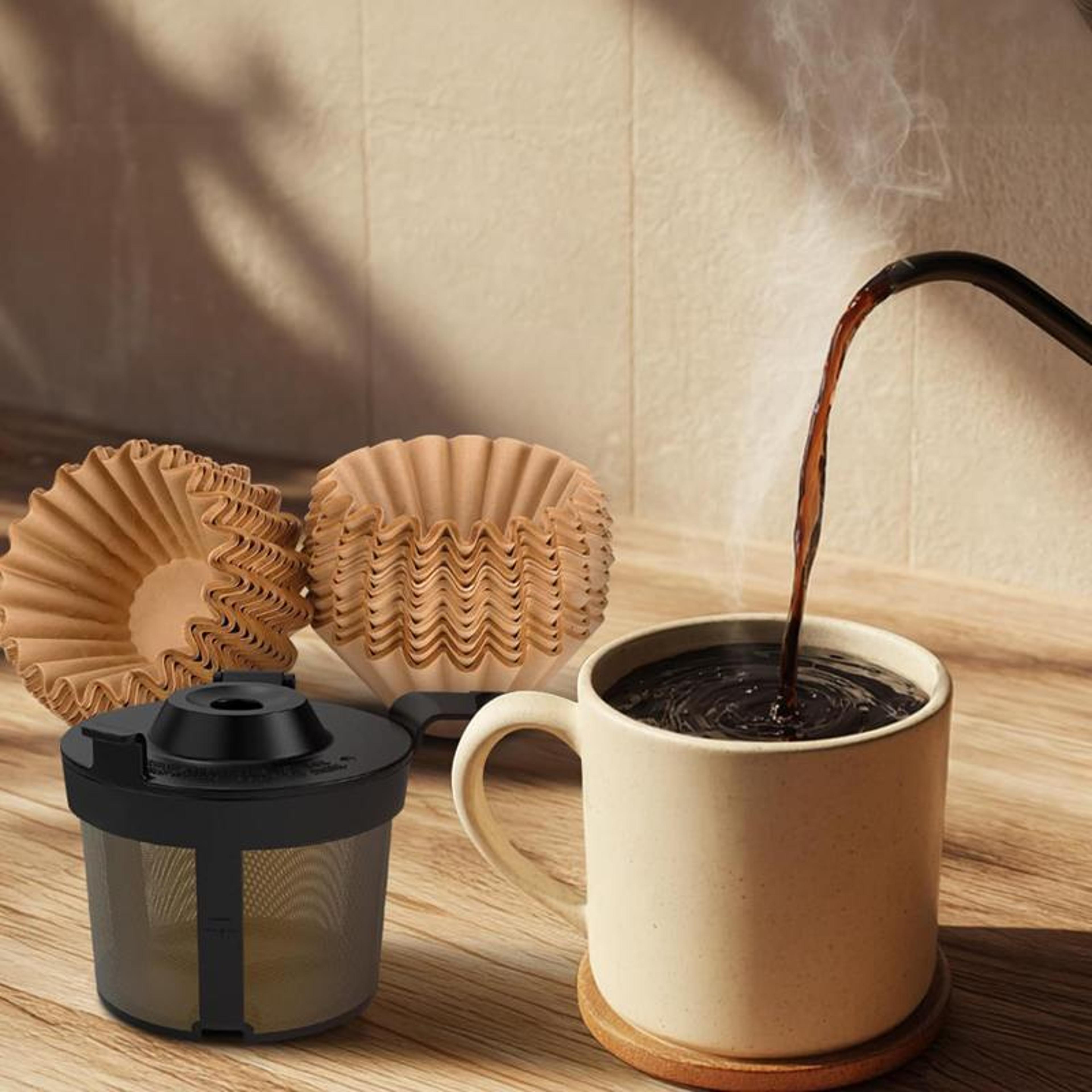 reusable stainless steel coffee filter for ninja coffee makers permanent mesh replacement