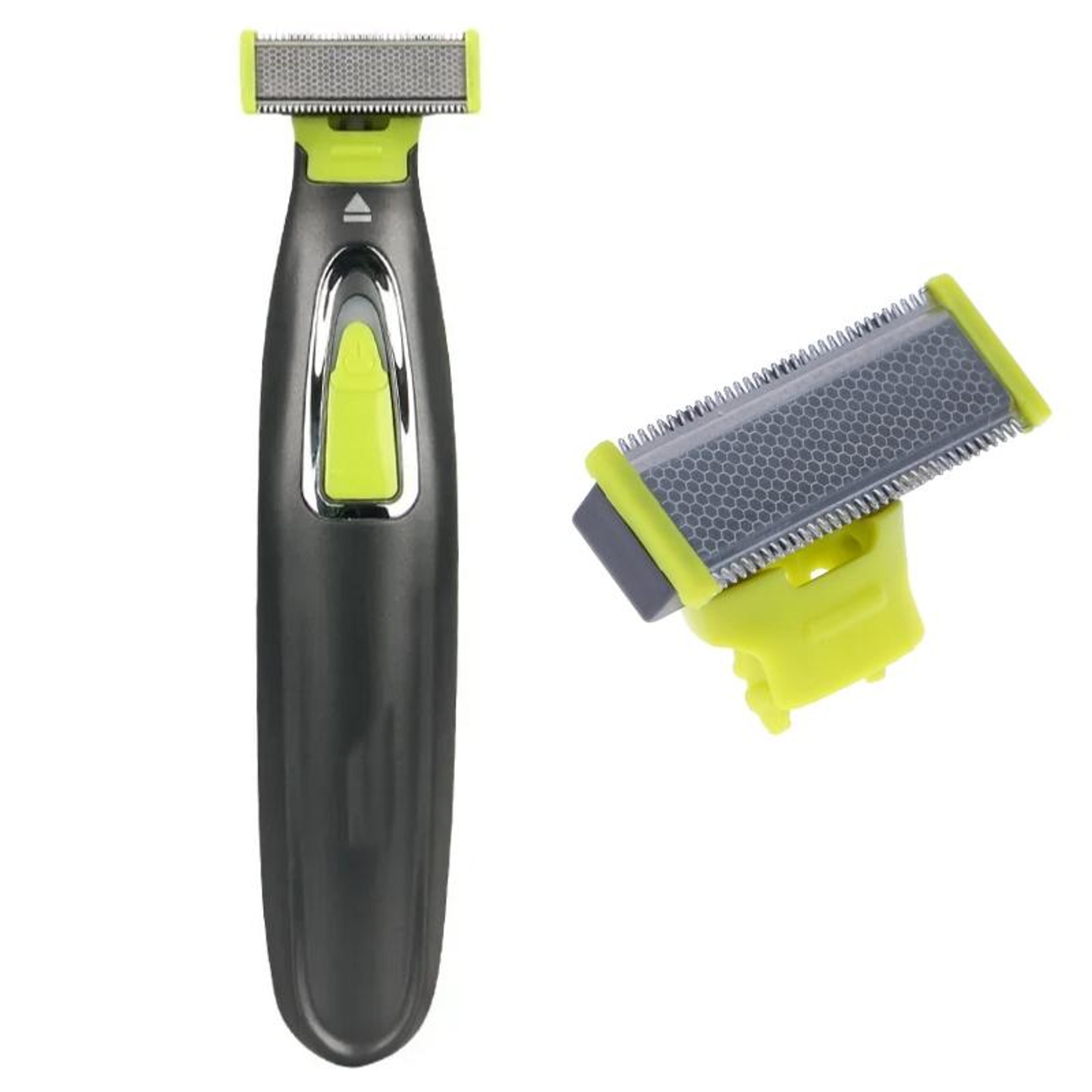 precision double sided razor replacement head for smooth, skin safe shaving