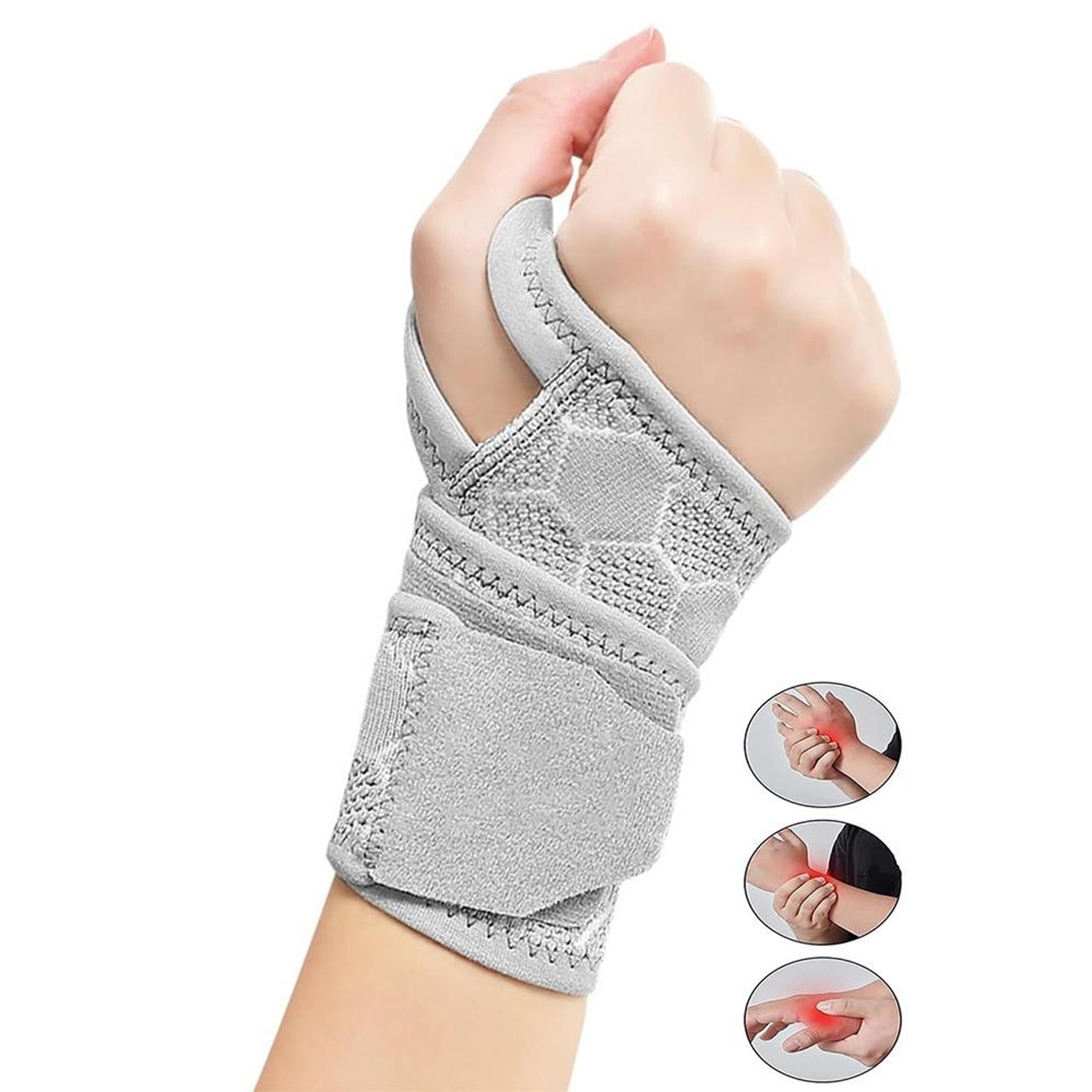 breathable adjustable wrist support brace for sports and tendon protection