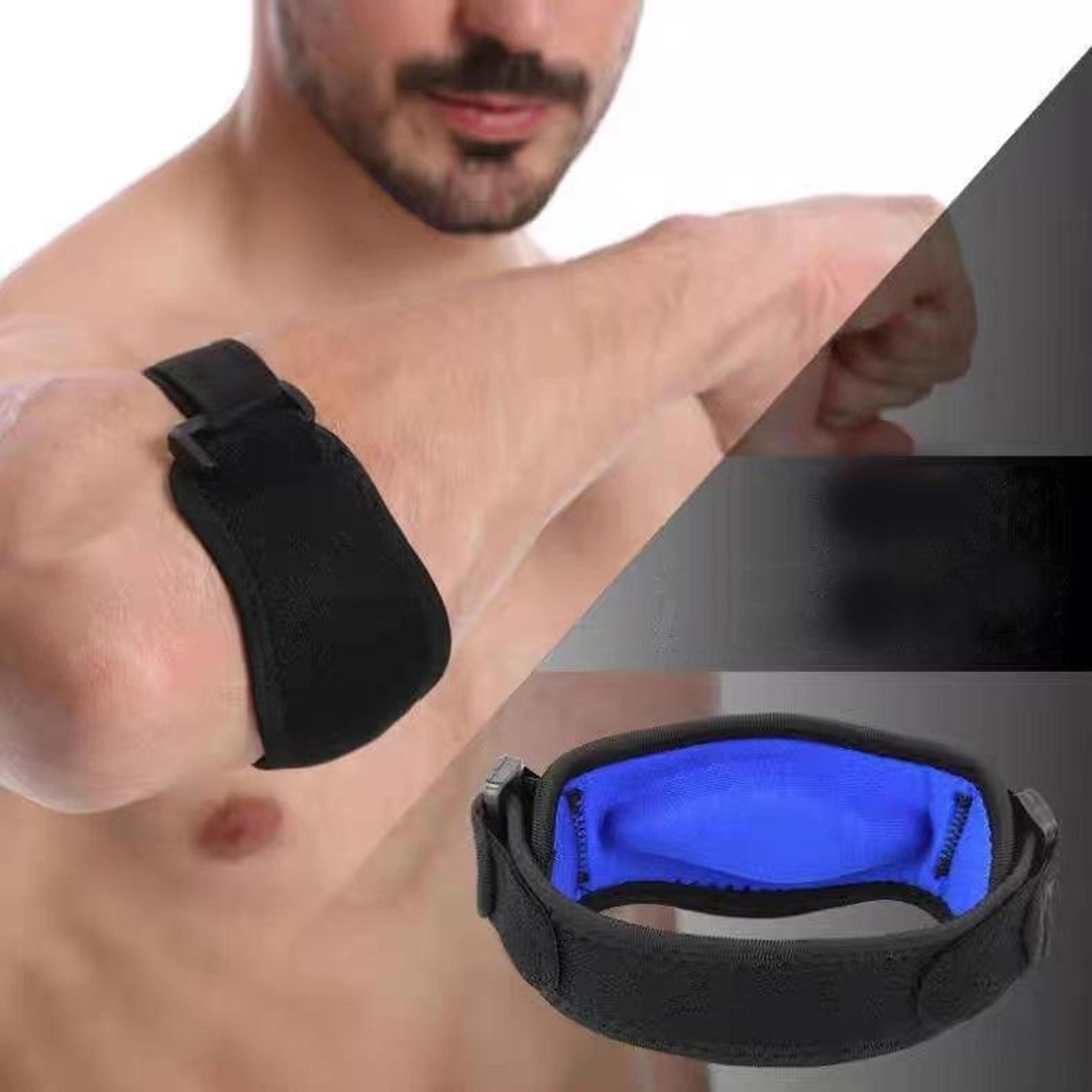 adjustable elbow support pad for tennis & sports protection