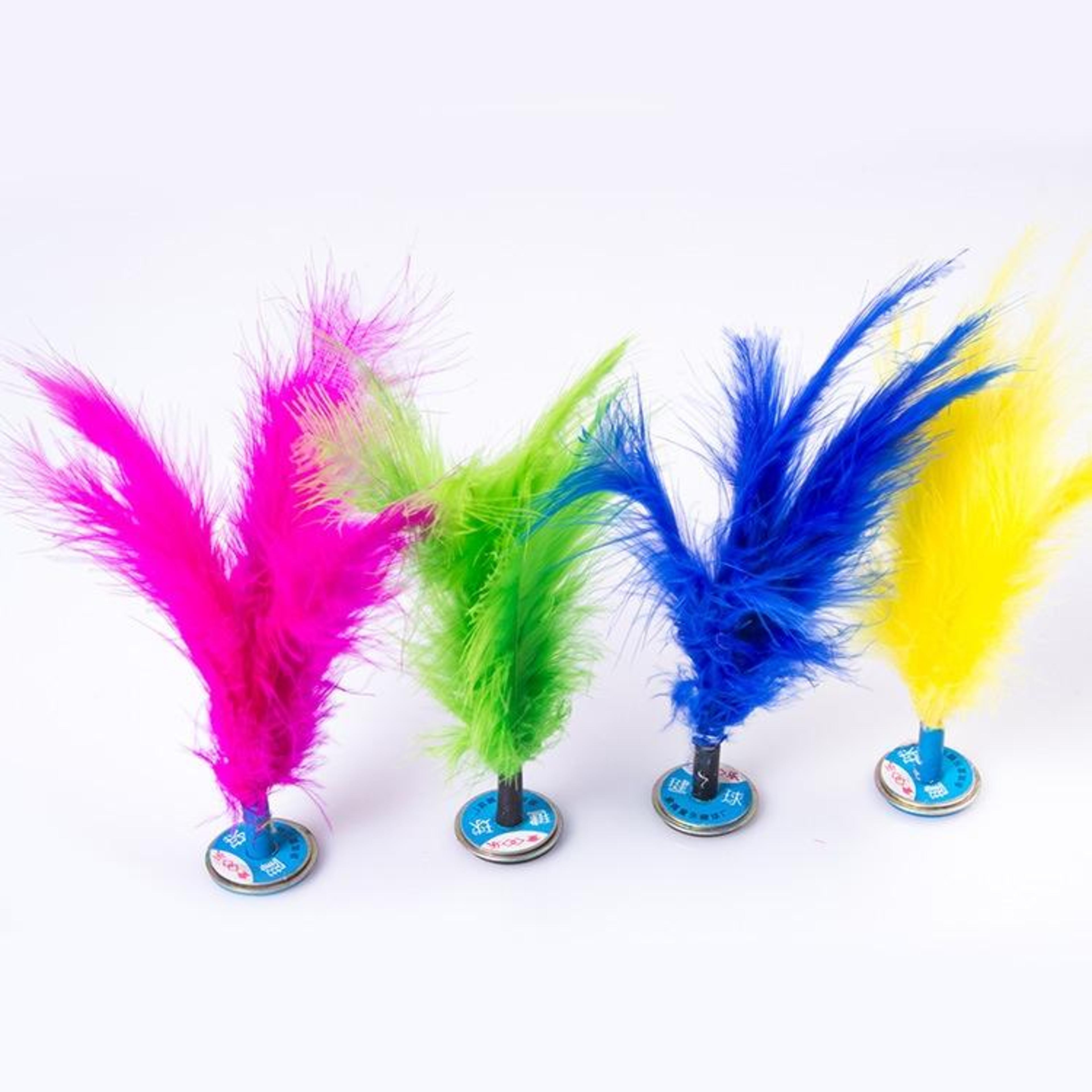 premium feather kick shuttlecock foot exercise toy
