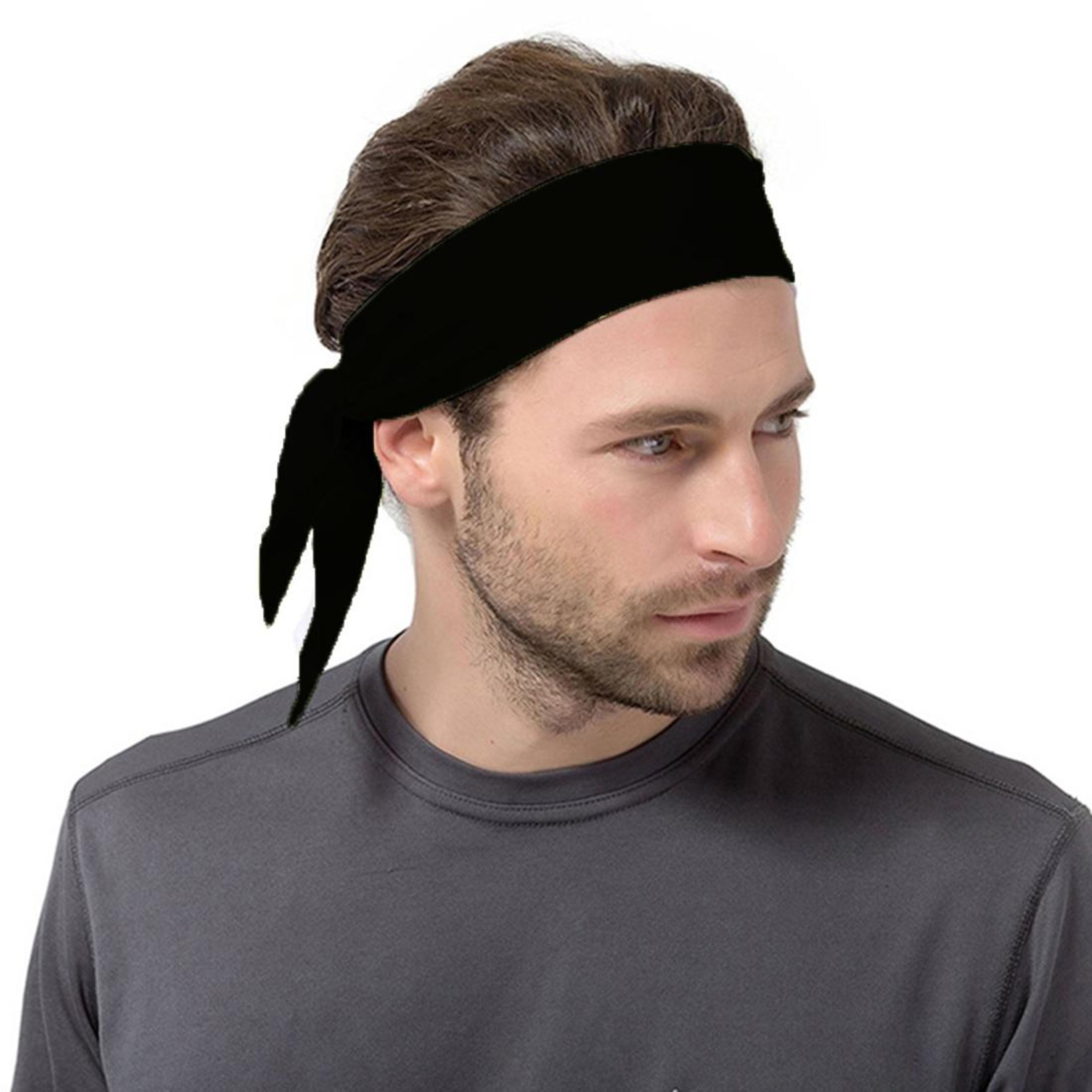 cooling yoga headband moisture wicking sports sweatband for running gym cycling