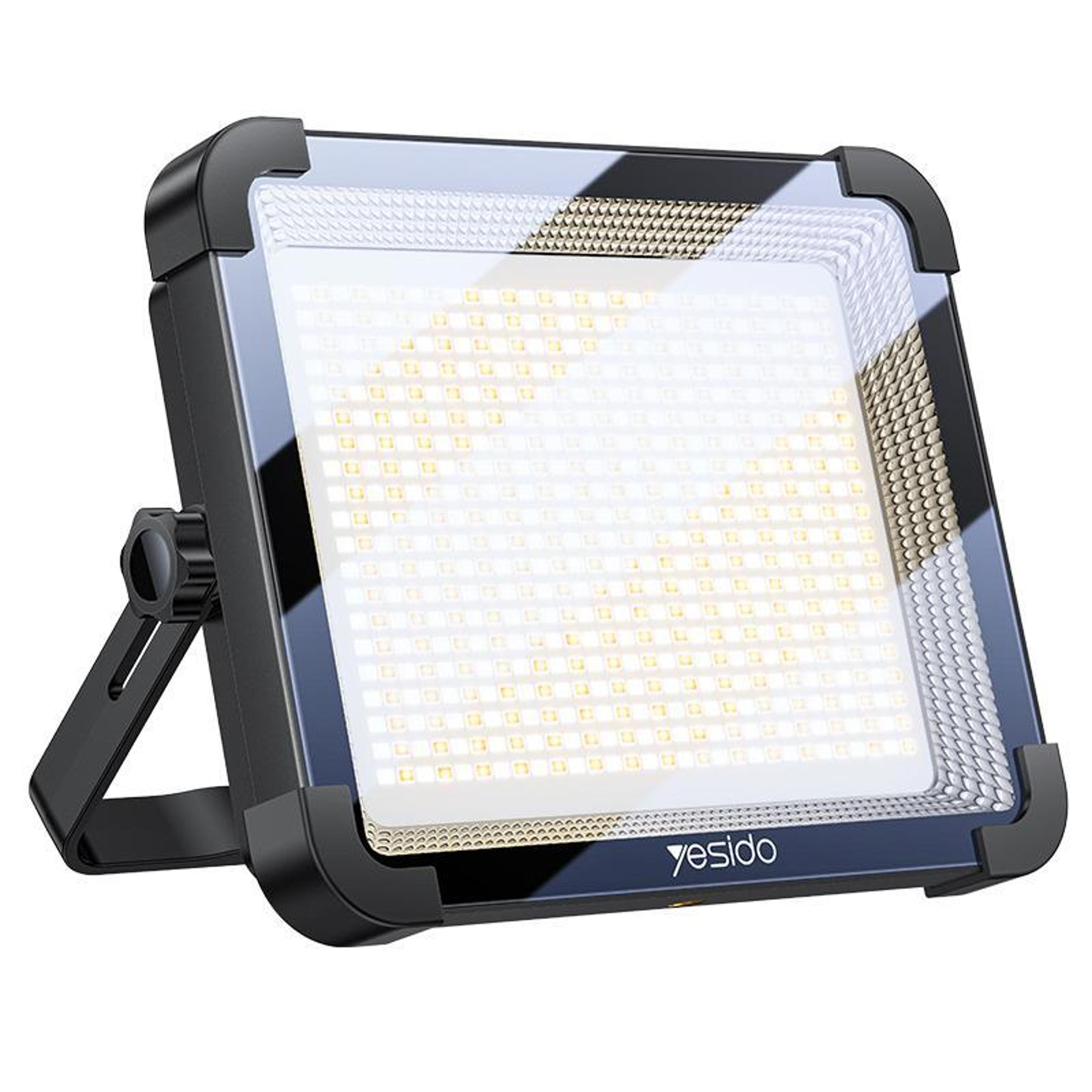 dh17 portable floodlight rechargeable led work light for camping & emergency use